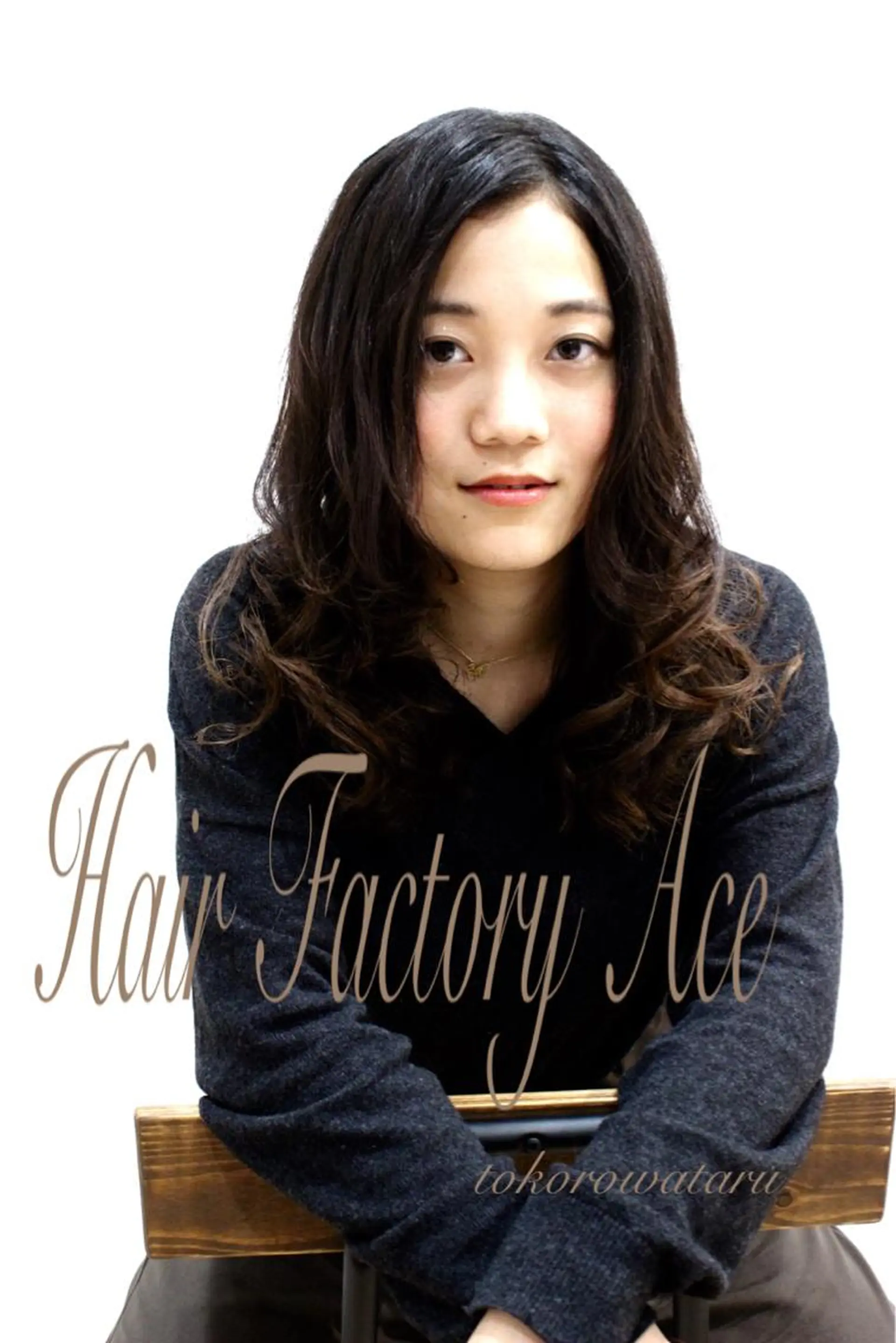 セミロング 所渉/韓国レイヤー /ウルフカットのヘアスタイル