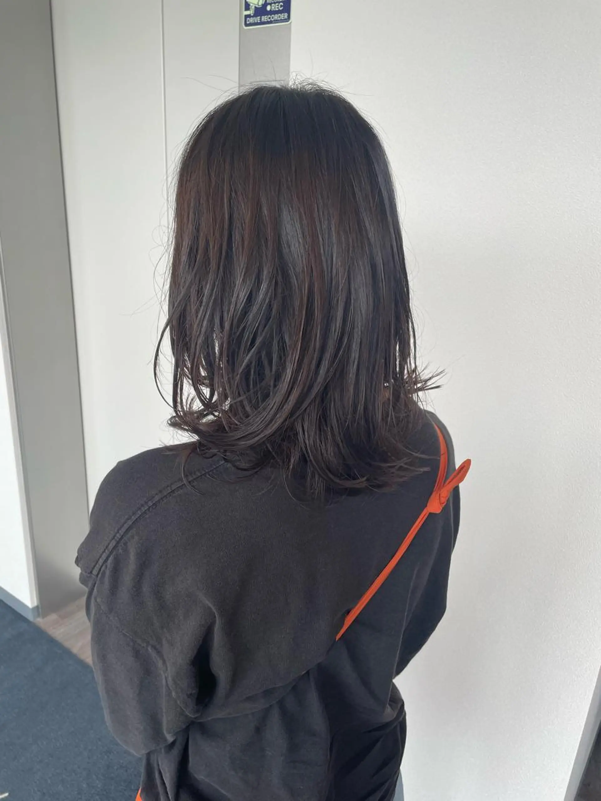 ミディアム パーマ ミディアムパーマ レイヤーカット 艶カラー🌙縮毛矯正 /ボブ【Reina】のヘアスタイル