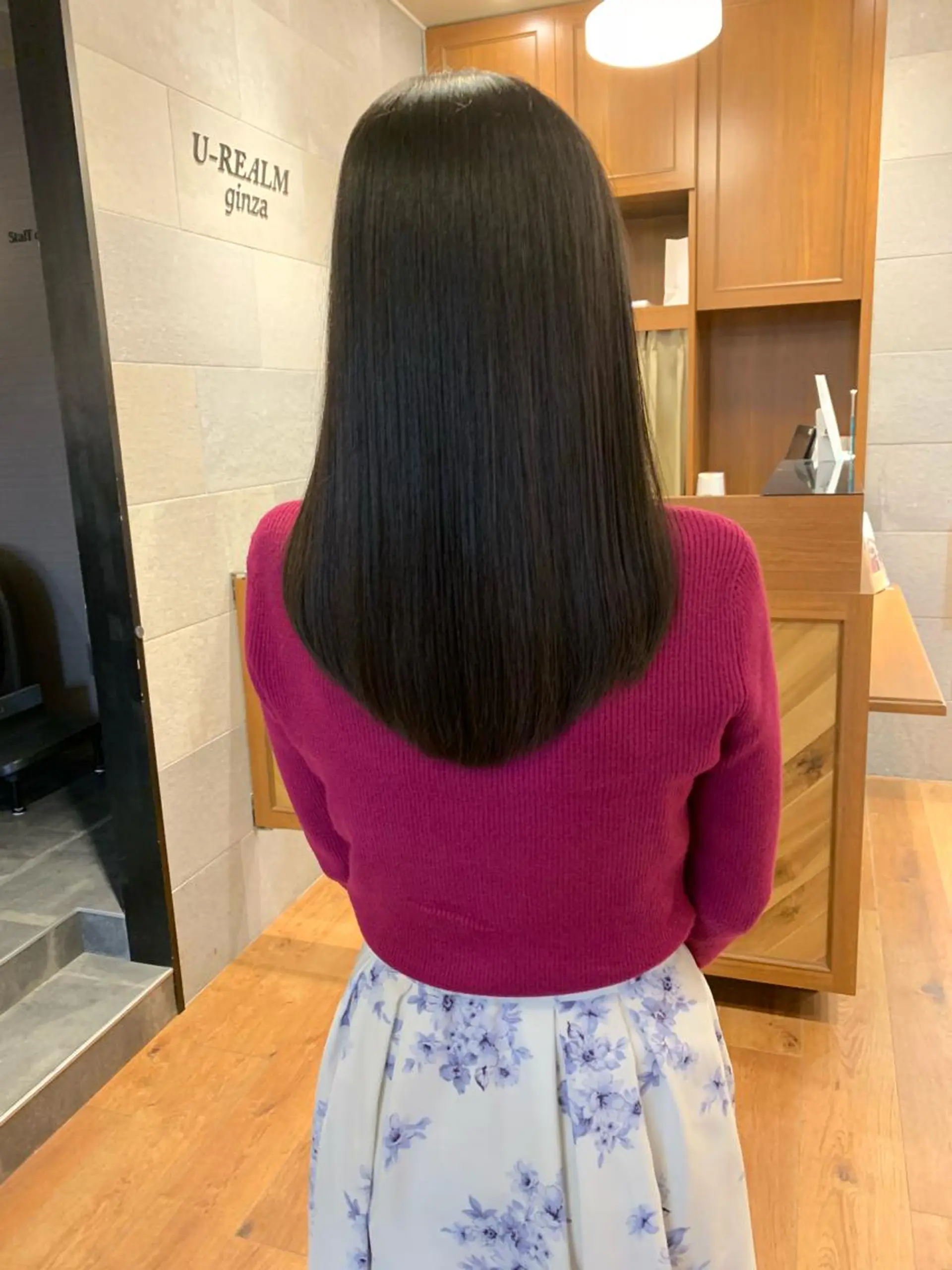 セミロング 開發 智也のヘアスタイル