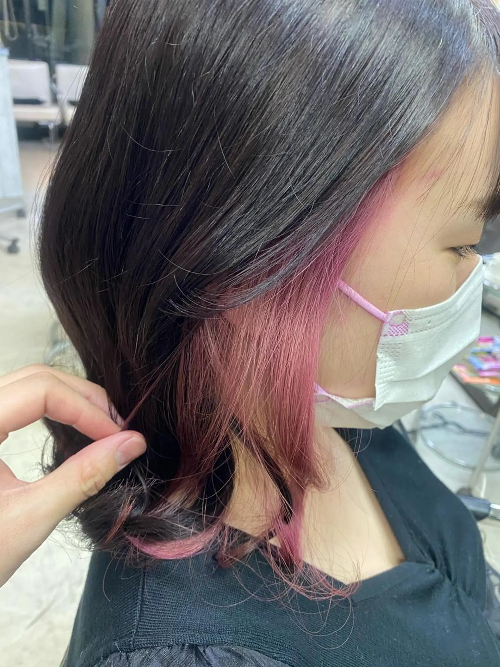 セミロング カラー imaizumi takuyaのヘアスタイル