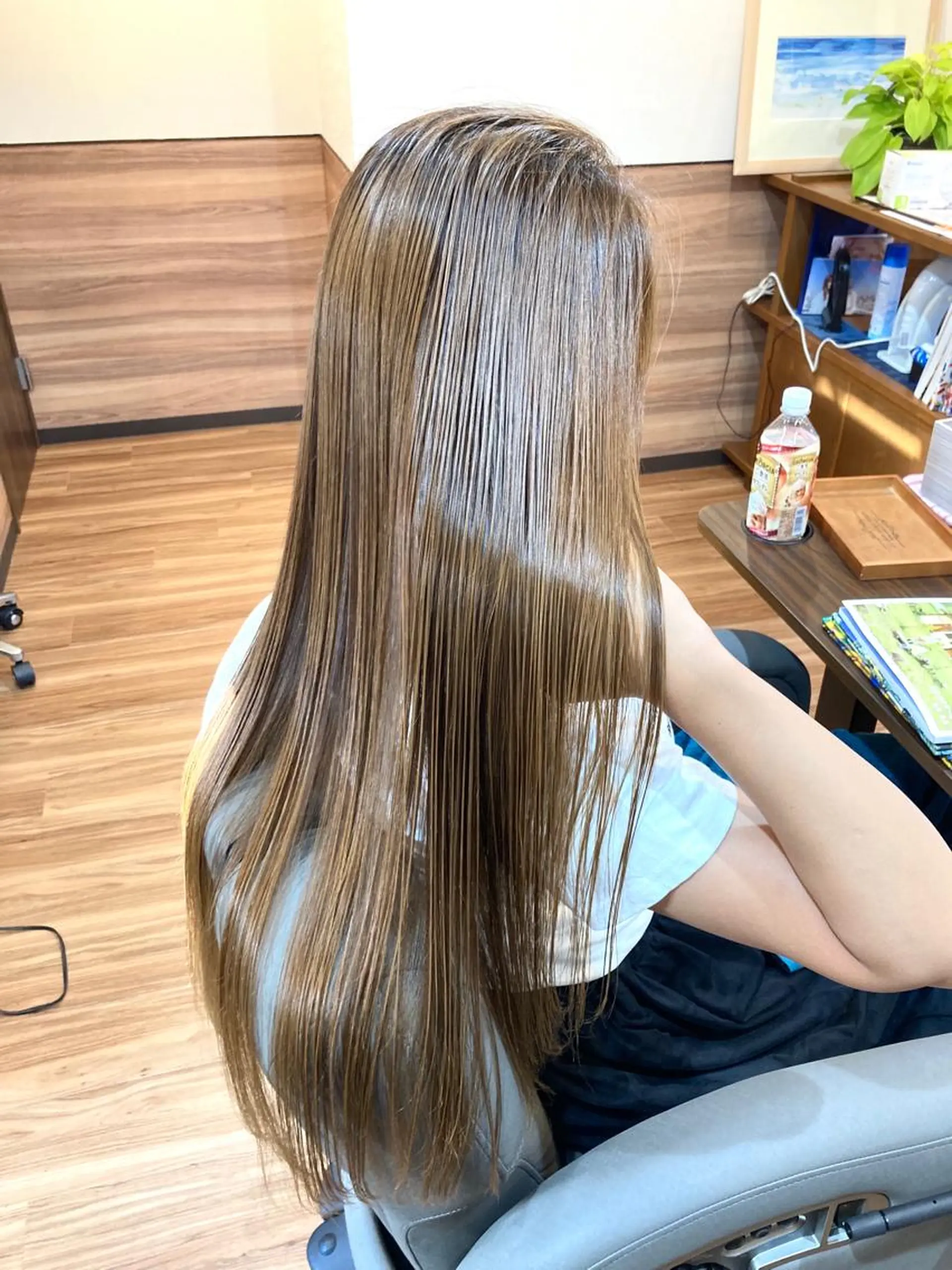 ロング トリートメント 酸熱トリートメント Annon プライベートサロンのヘアスタイル