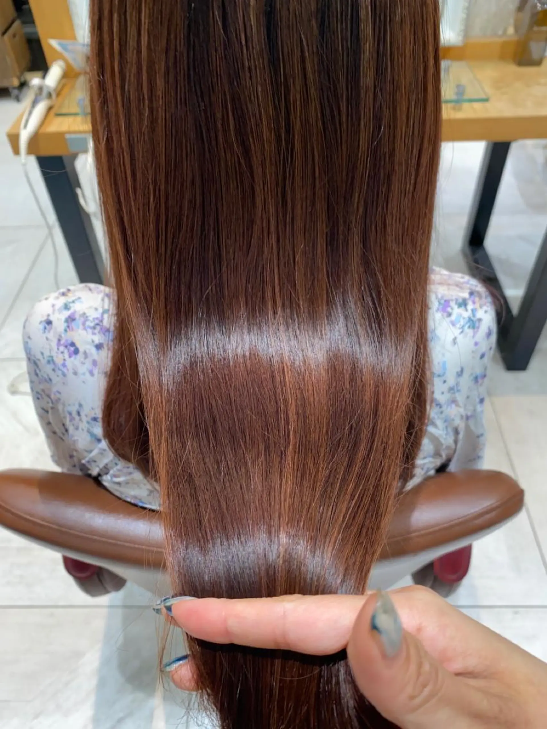 ロング 艶感カラー/ SHIN　YUKIのヘアスタイル