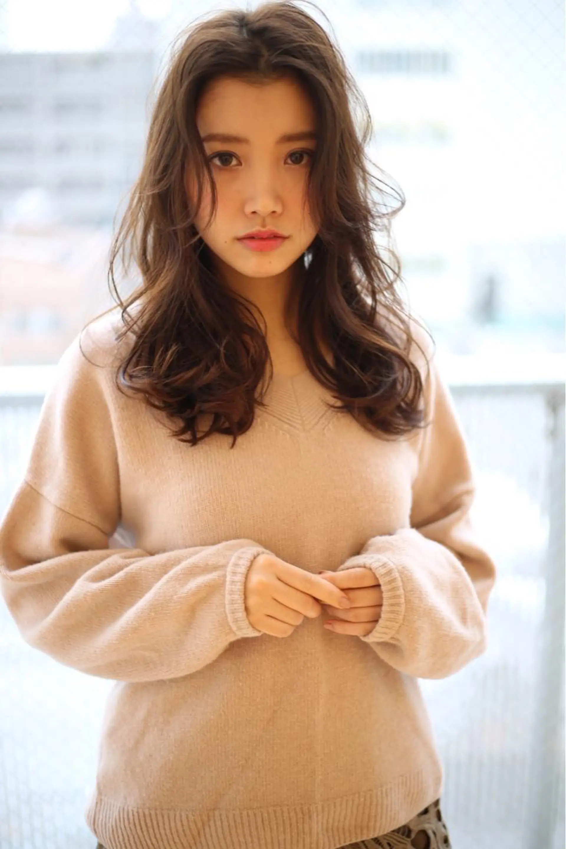 セミロング 森 啓之のヘアスタイル