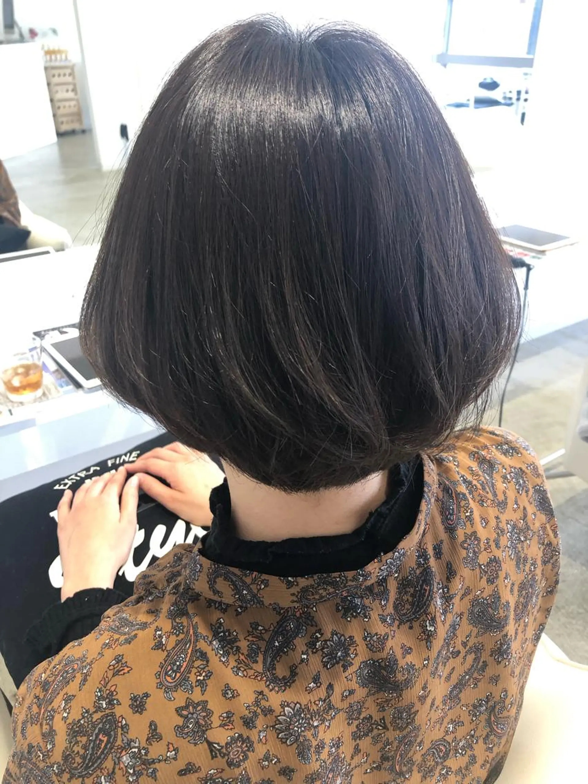 ショート カラー 宮崎 睦のヘアスタイル