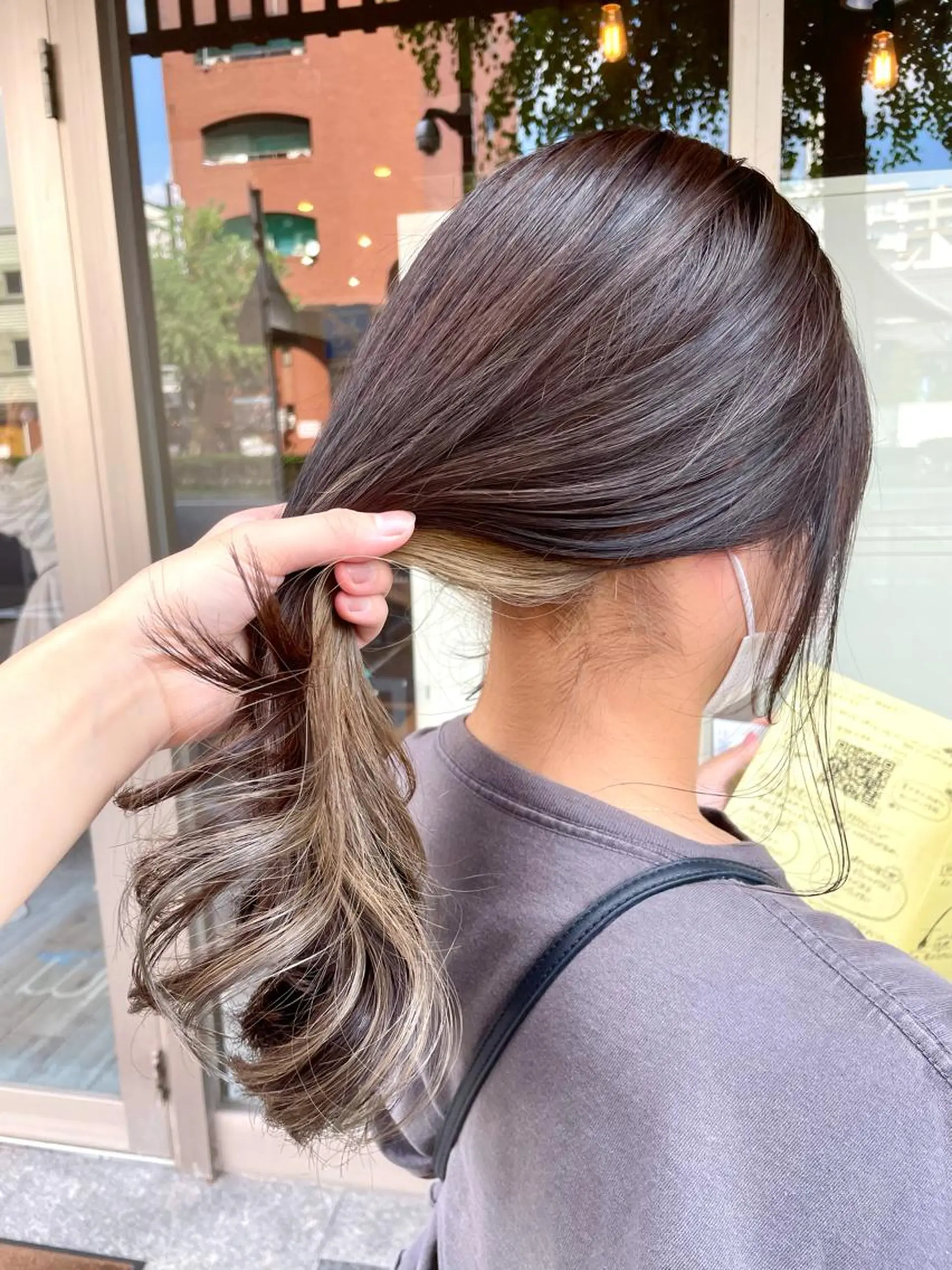 セミロング ヘアアレンジ 🫧ヒシダアキ taboo.i🫧のヘアスタイル