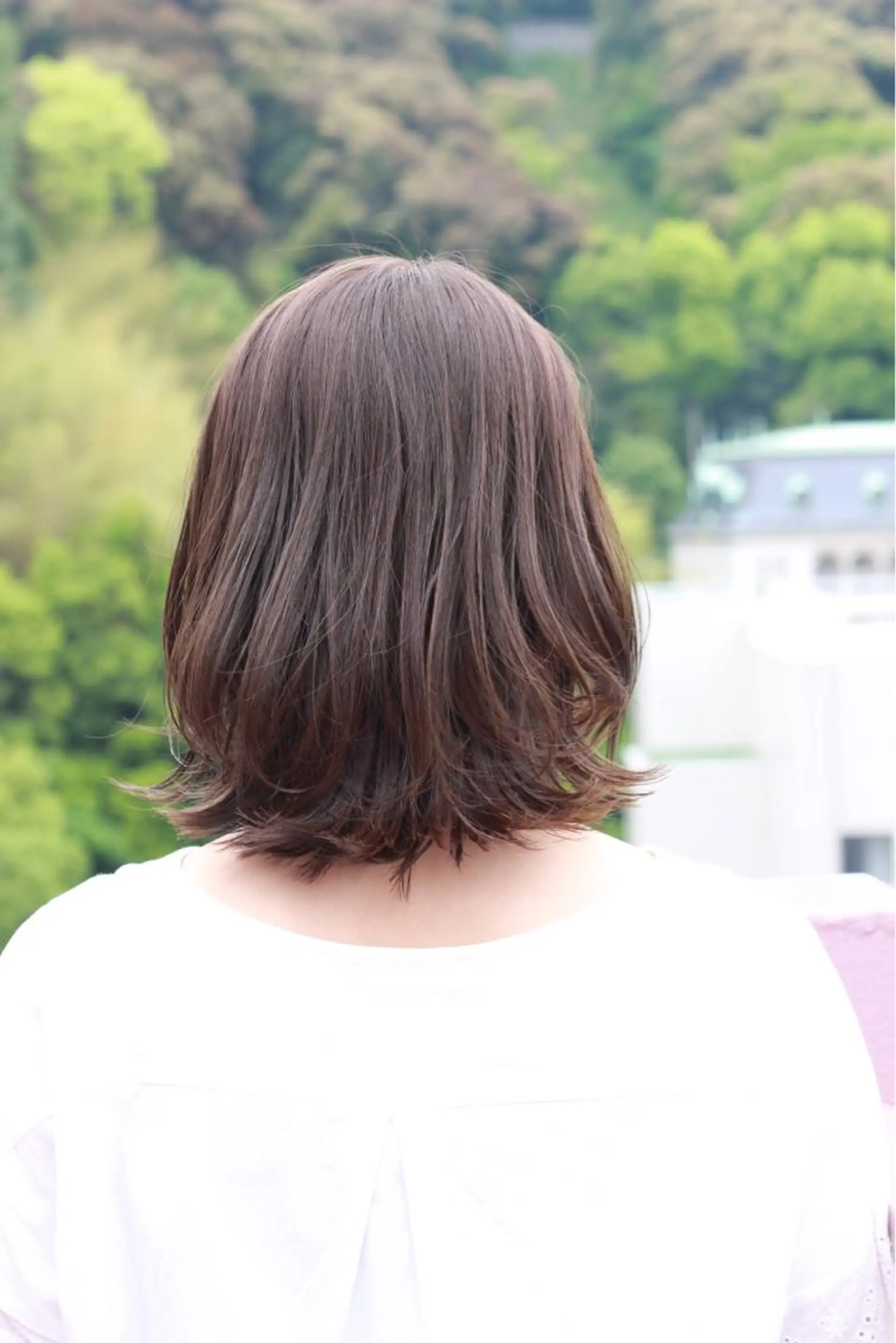 ミディアム カラー アッシュ カット ヘアカラー Viage （ビアージュ）のヘアスタイル