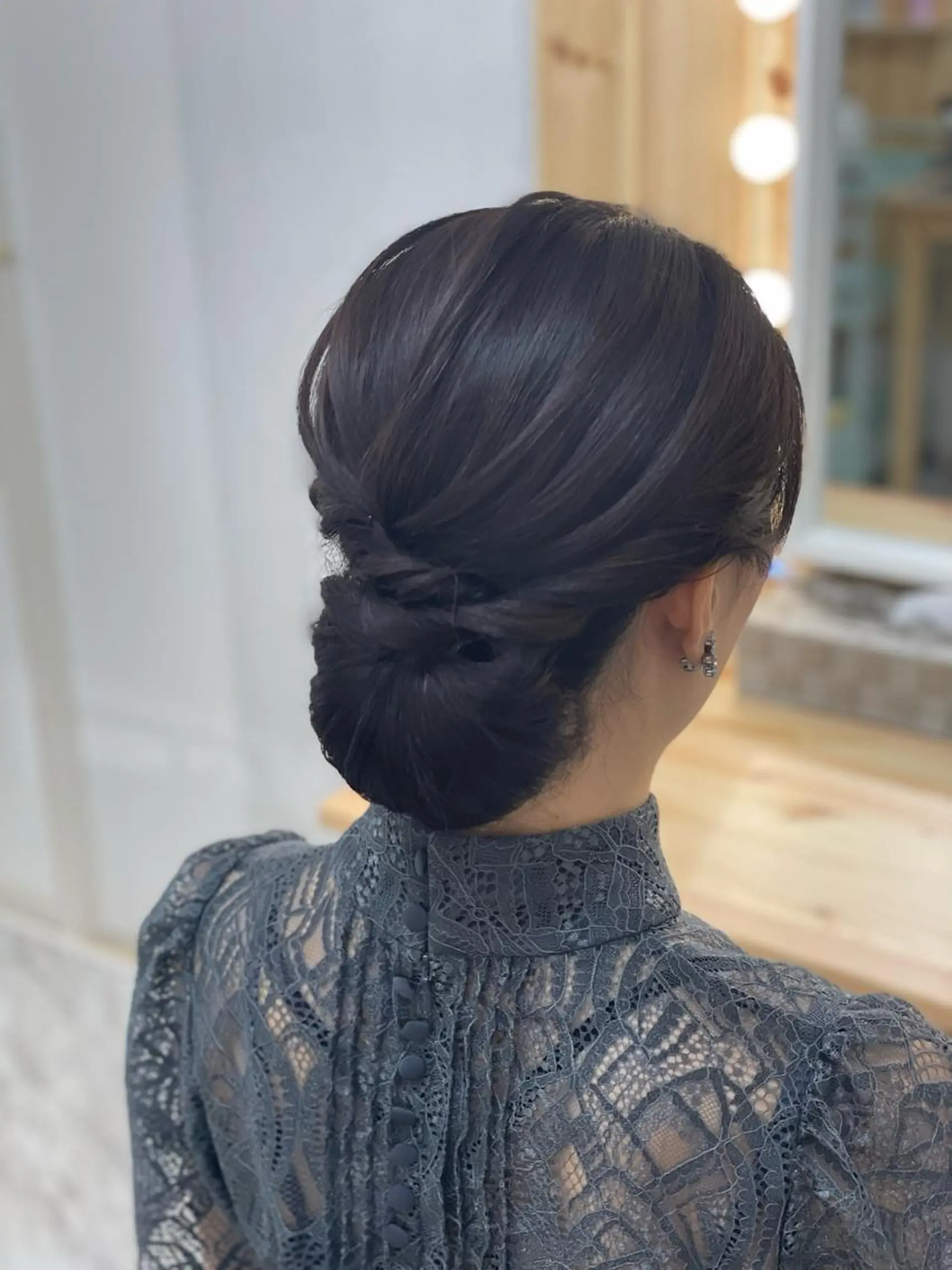 ロング ヘアアレンジ 鷲見 望のヘアスタイル
