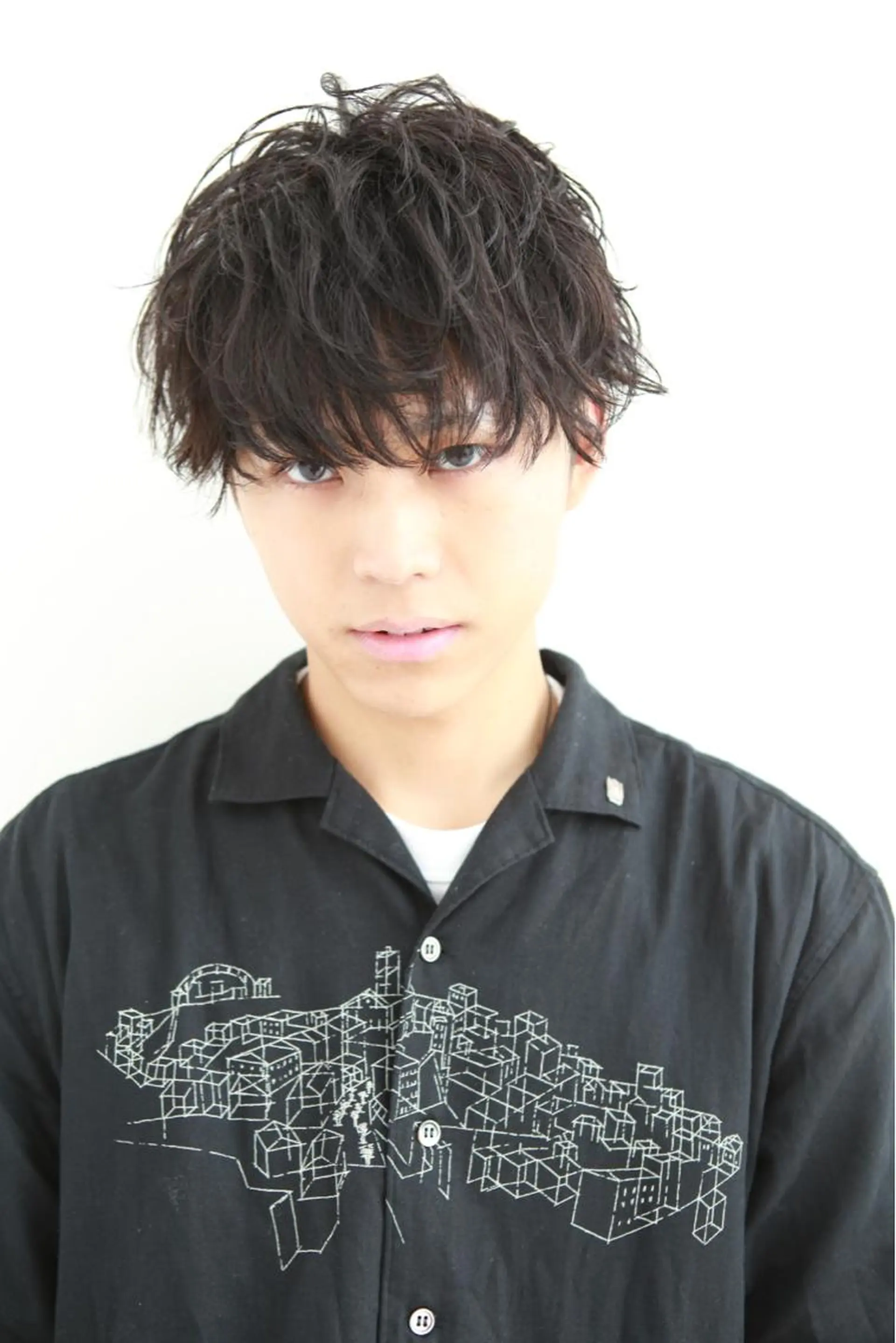 パーマ メンズ 黒川 真伍のヘアスタイル