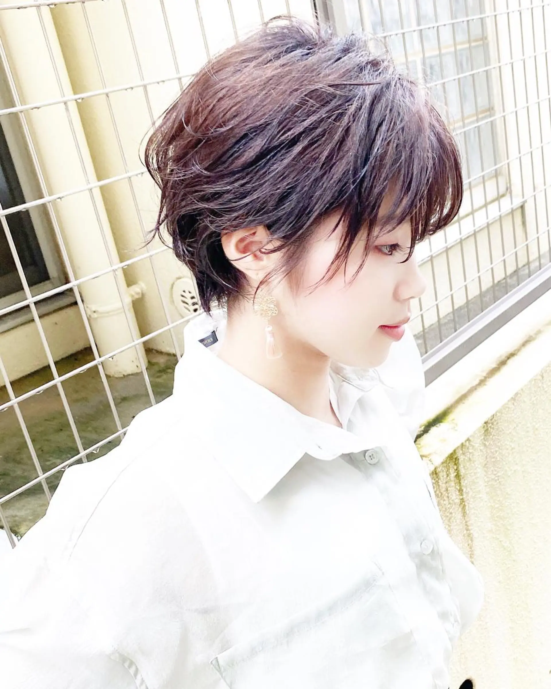 ショート カラー ショートヘア カット ヘアカラー grand juteのヘアスタイル