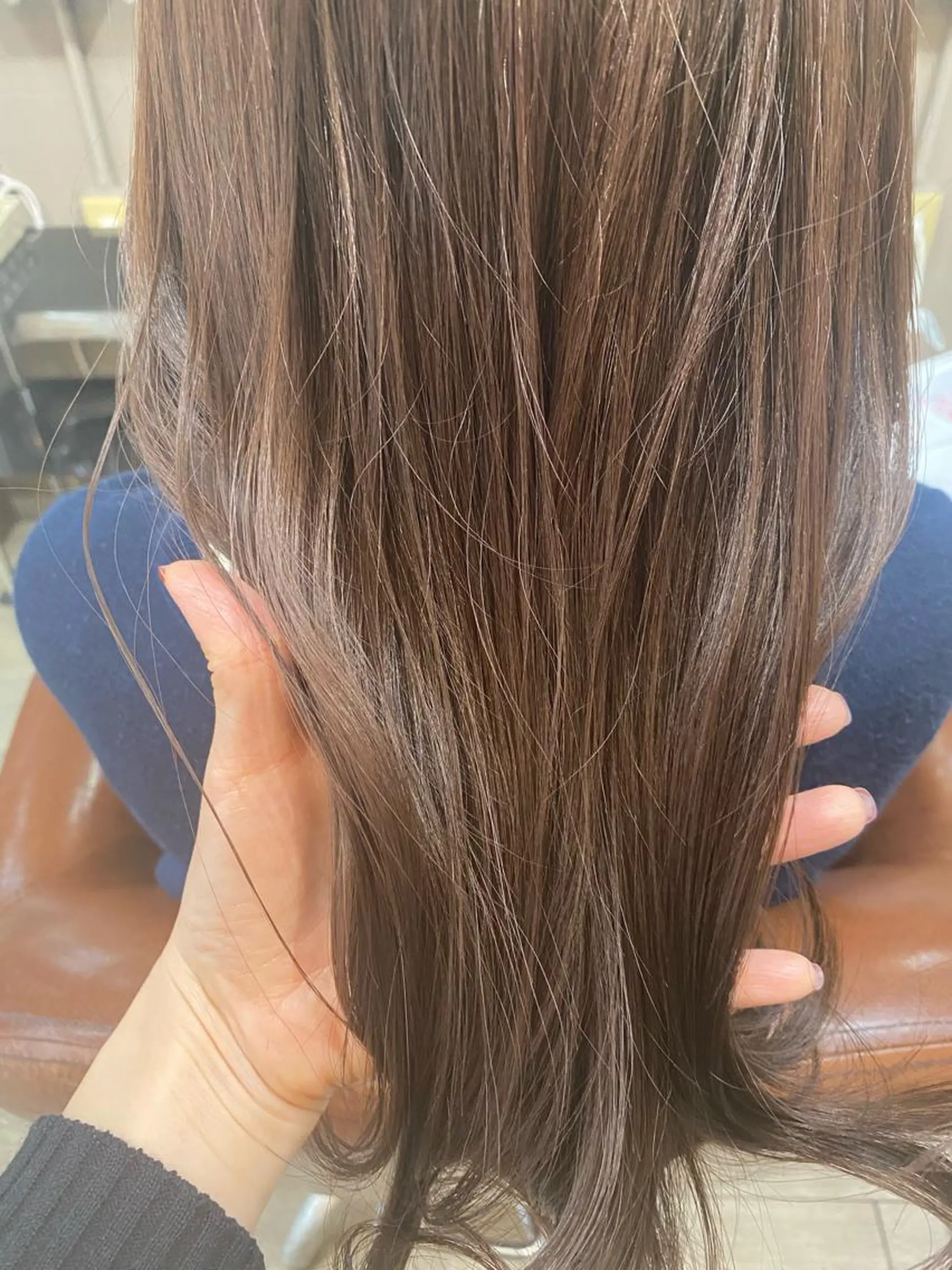 ロング 加藤 知子のヘアスタイル