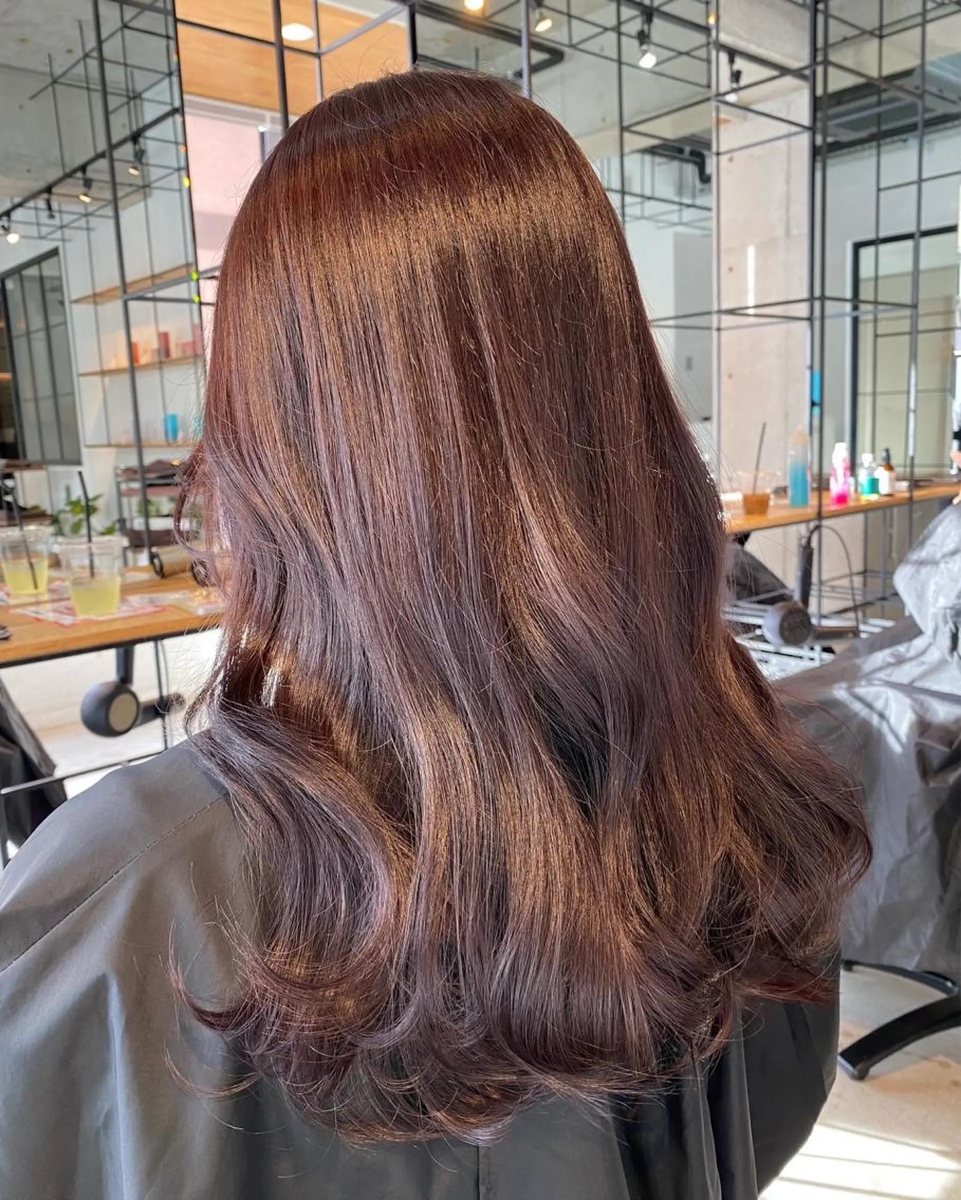 ロング シャドウパーマ/ツイ スト/近藤百華🎀のヘアスタイル