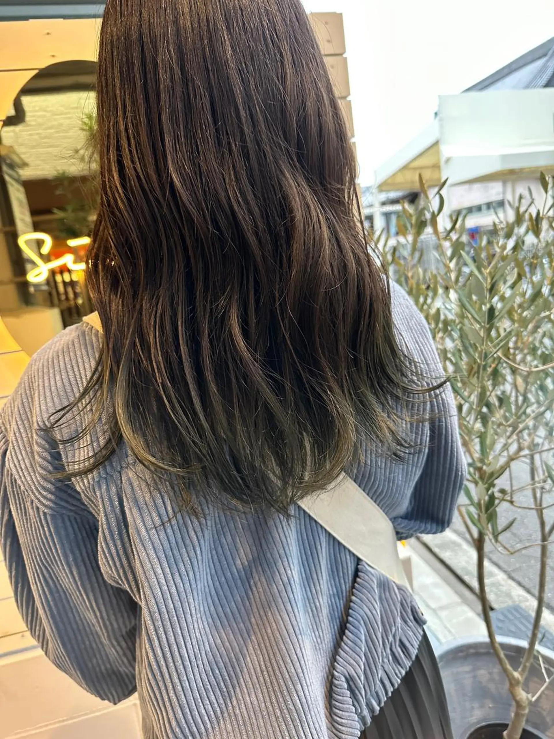 ロング カット ヘアカラー トリートメント 【sida茨木】小島 健太郎🫧✨のヘアスタイル