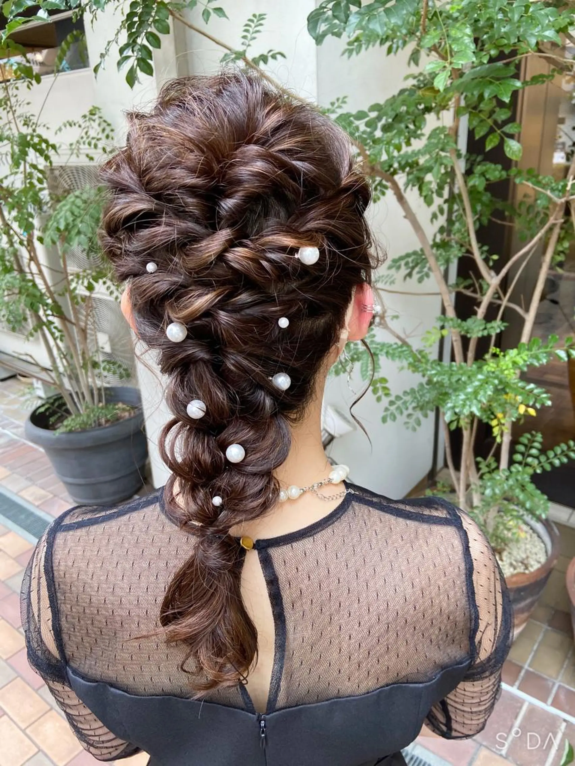 セミロング 早稲田 千尋のヘアスタイル