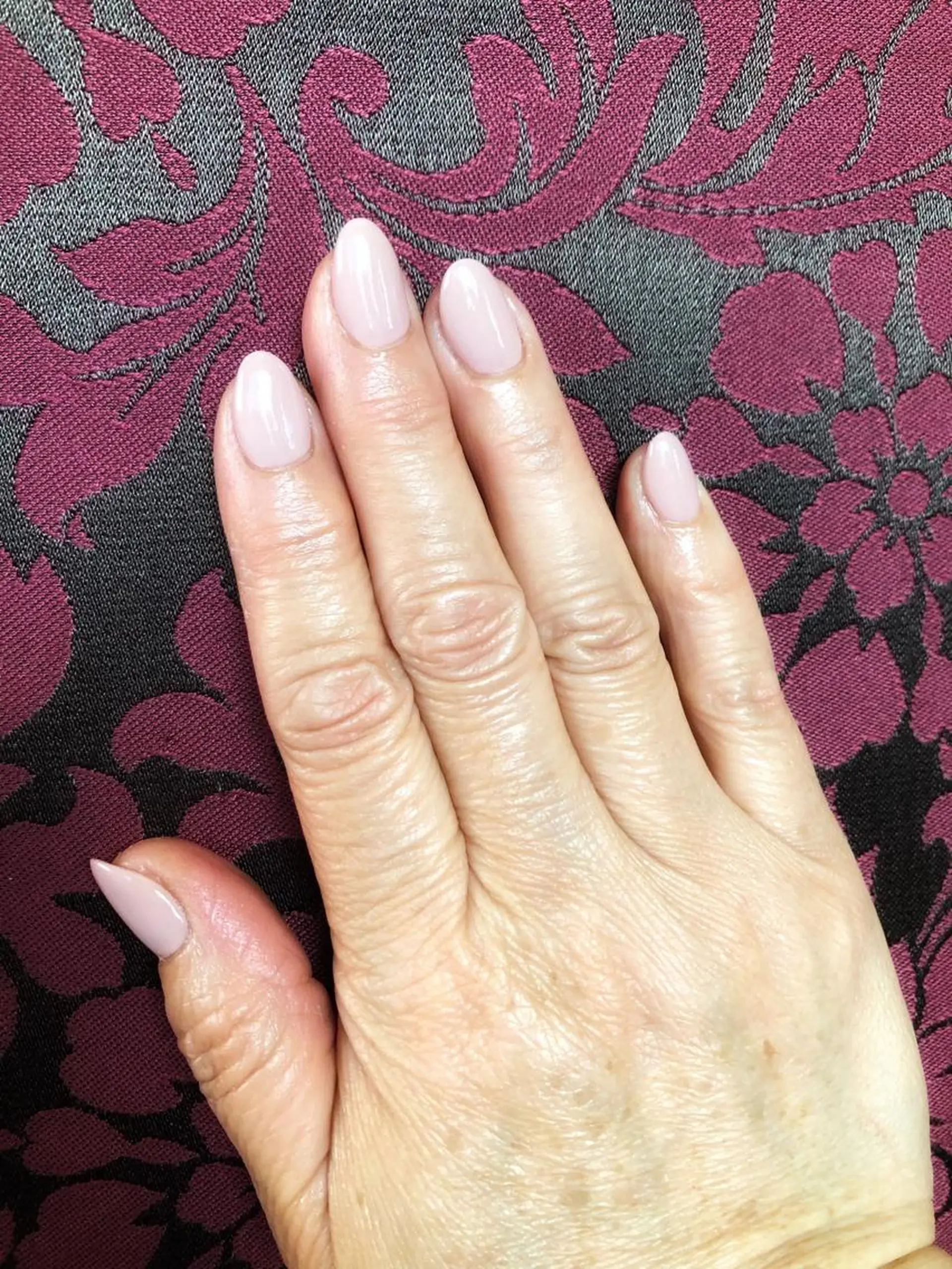 ネイル ワンカラーネイル ピンク ピンクベージュ two nailのネイルデザイン