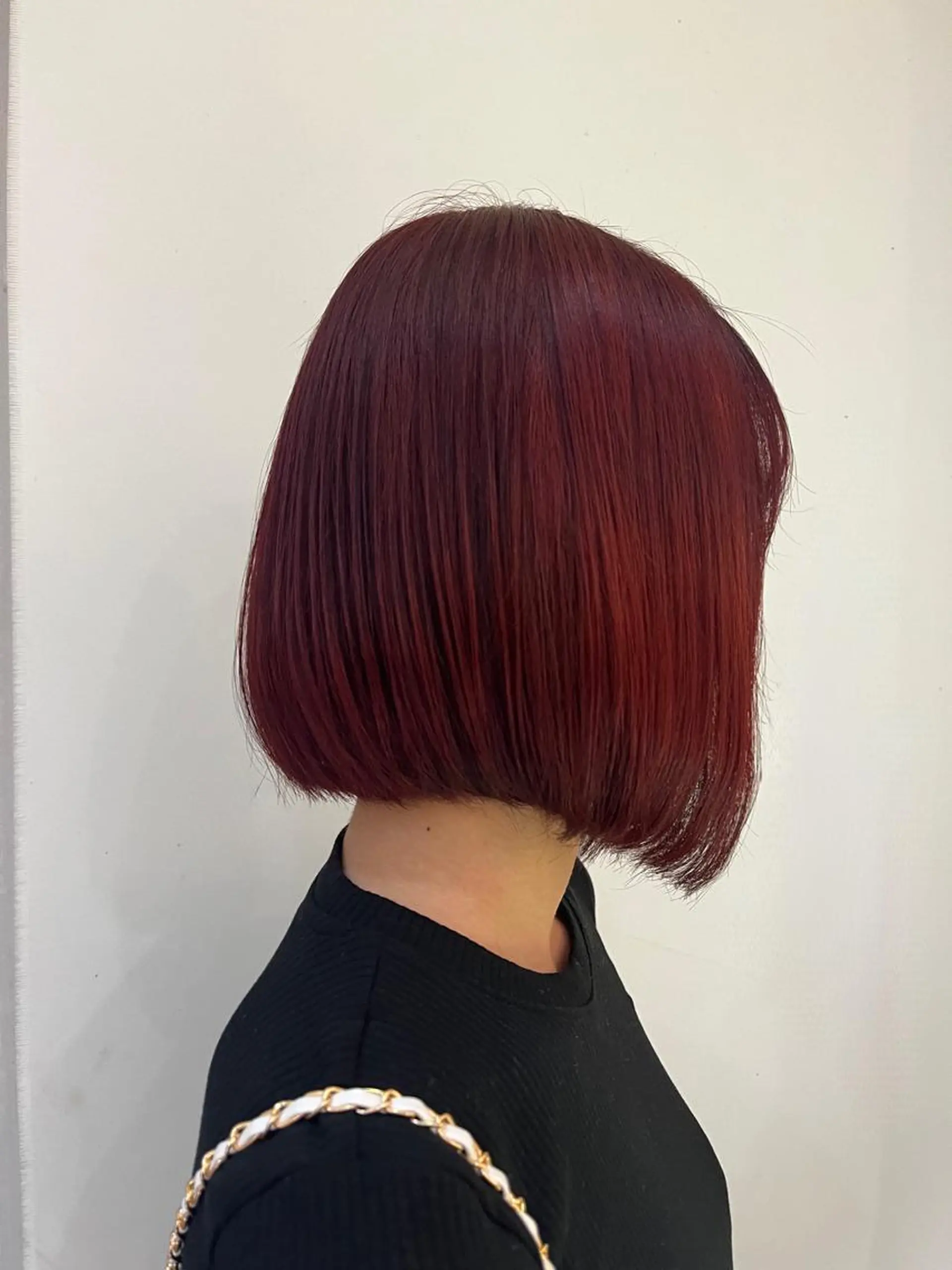 ショート レイヤー/暖色/ 髪質改善/永礼芳果のヘアスタイル