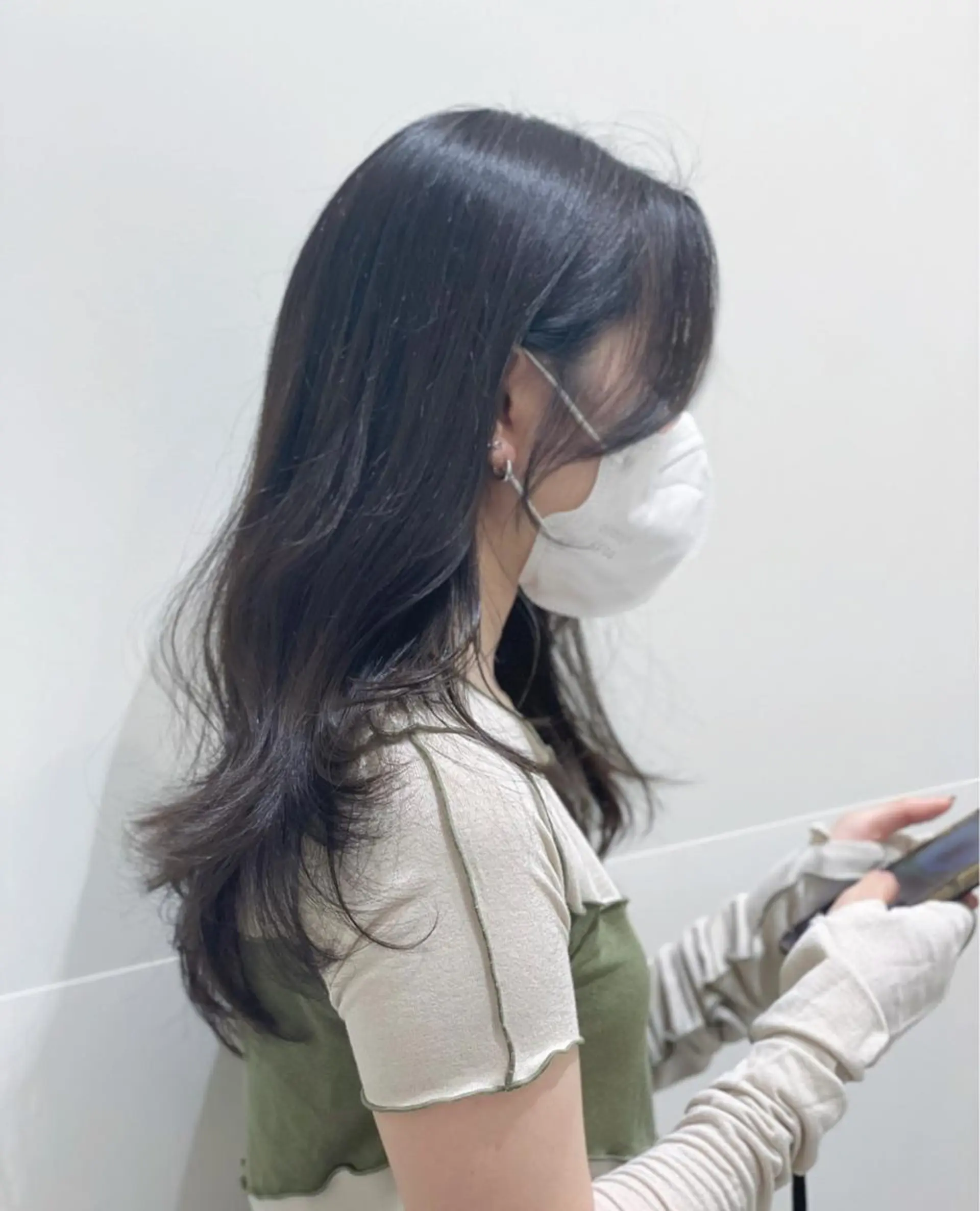 ロング ハイレイヤー 韓国風ヘア レイヤーカット カット ヘアカラー トリートメント ❤︎︎韓国ヘア❤︎︎ 𝑺𝒉𝒊𝒉𝒐のヘアスタイル