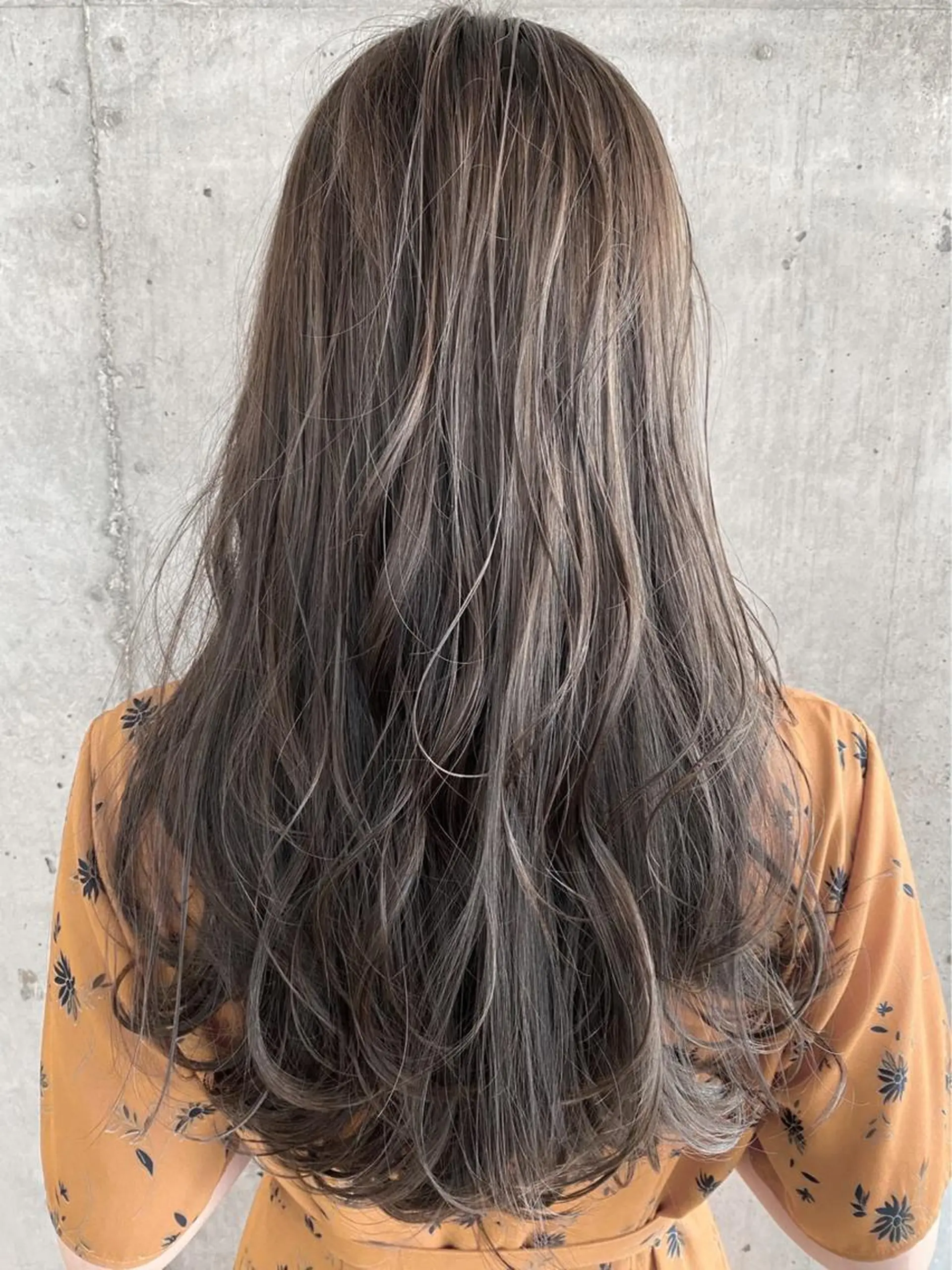 ロング カラー 艶髪/レイヤーカット /髪質改善/清水のヘアスタイル