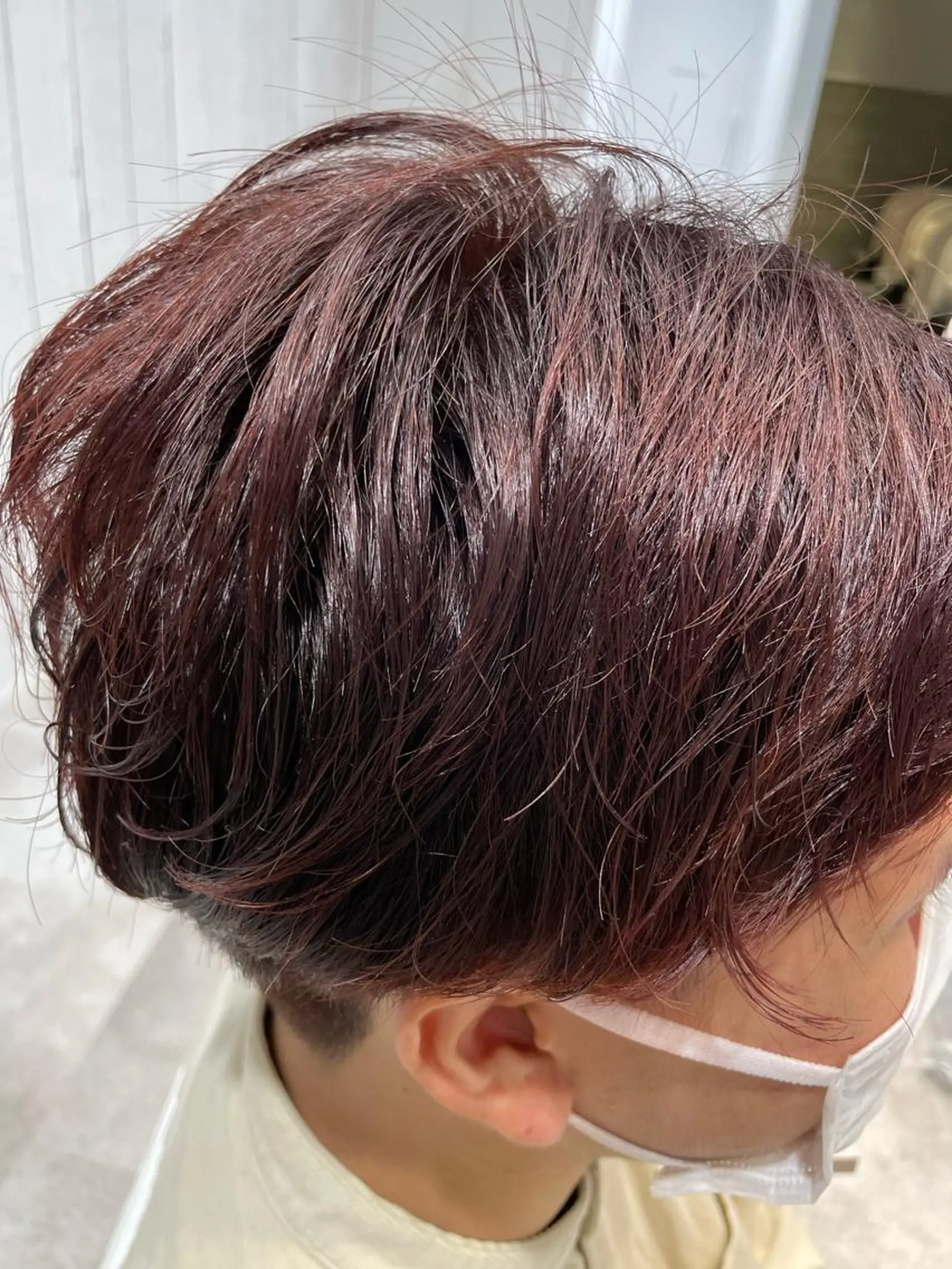 メンズ メンズブリーチ ヘアカラー トリートメント 透明感カラー♪ Hanaeのヘアスタイル
