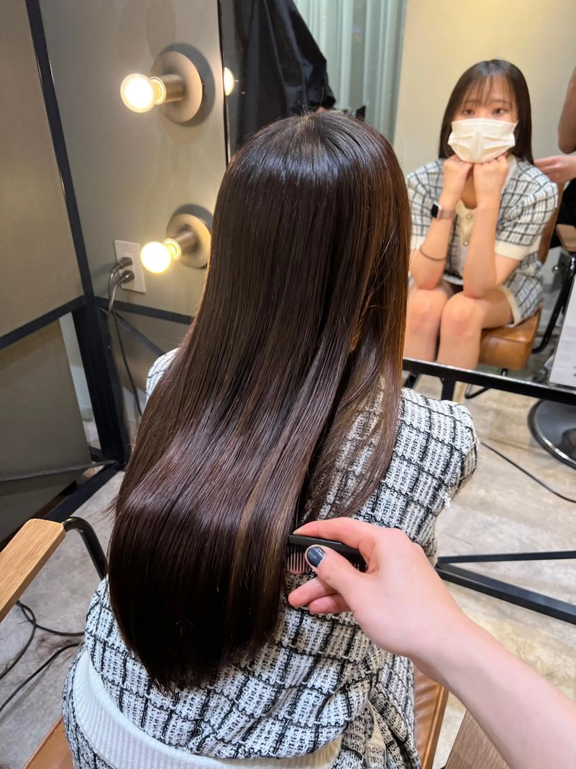 ロング 髪質改善ストレート Kantaのヘアスタイル