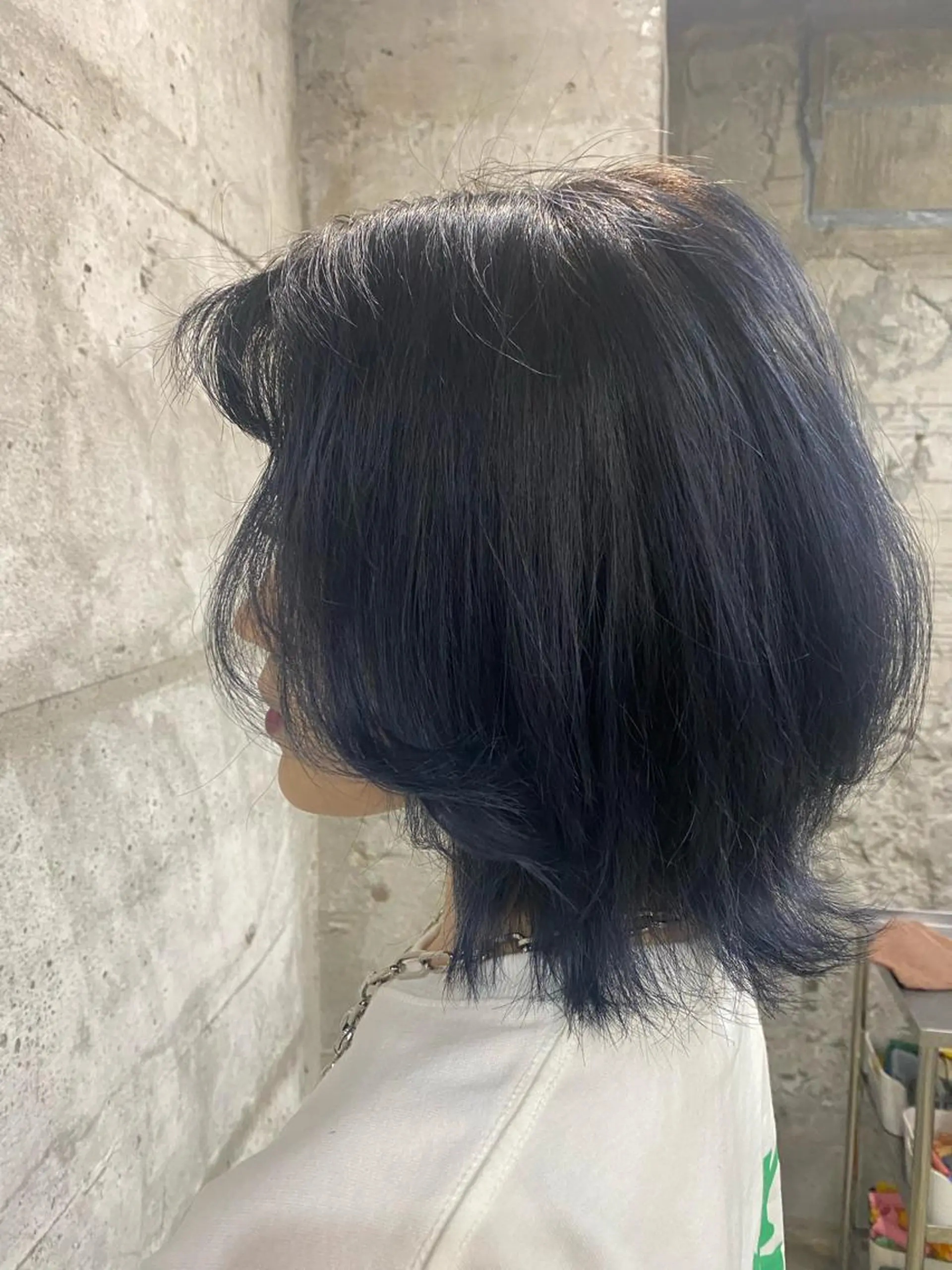 ショート カラー ヘアアレンジ ブルーカラー ヘアカラー ［似合わせヘア］ ✂︎OGURO✂︎のヘアスタイル
