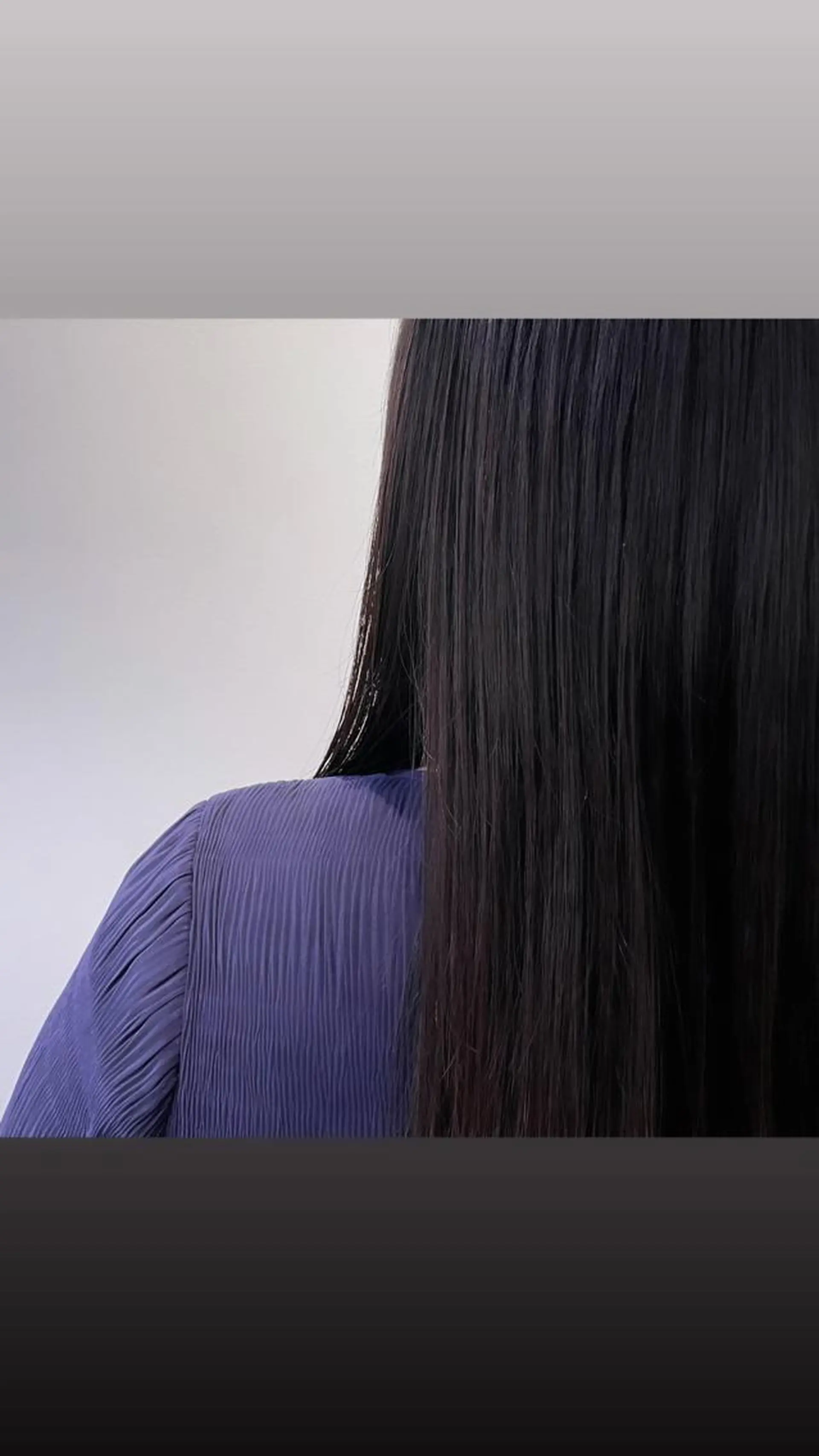 セミロング いまかわ ゆなのヘアスタイル