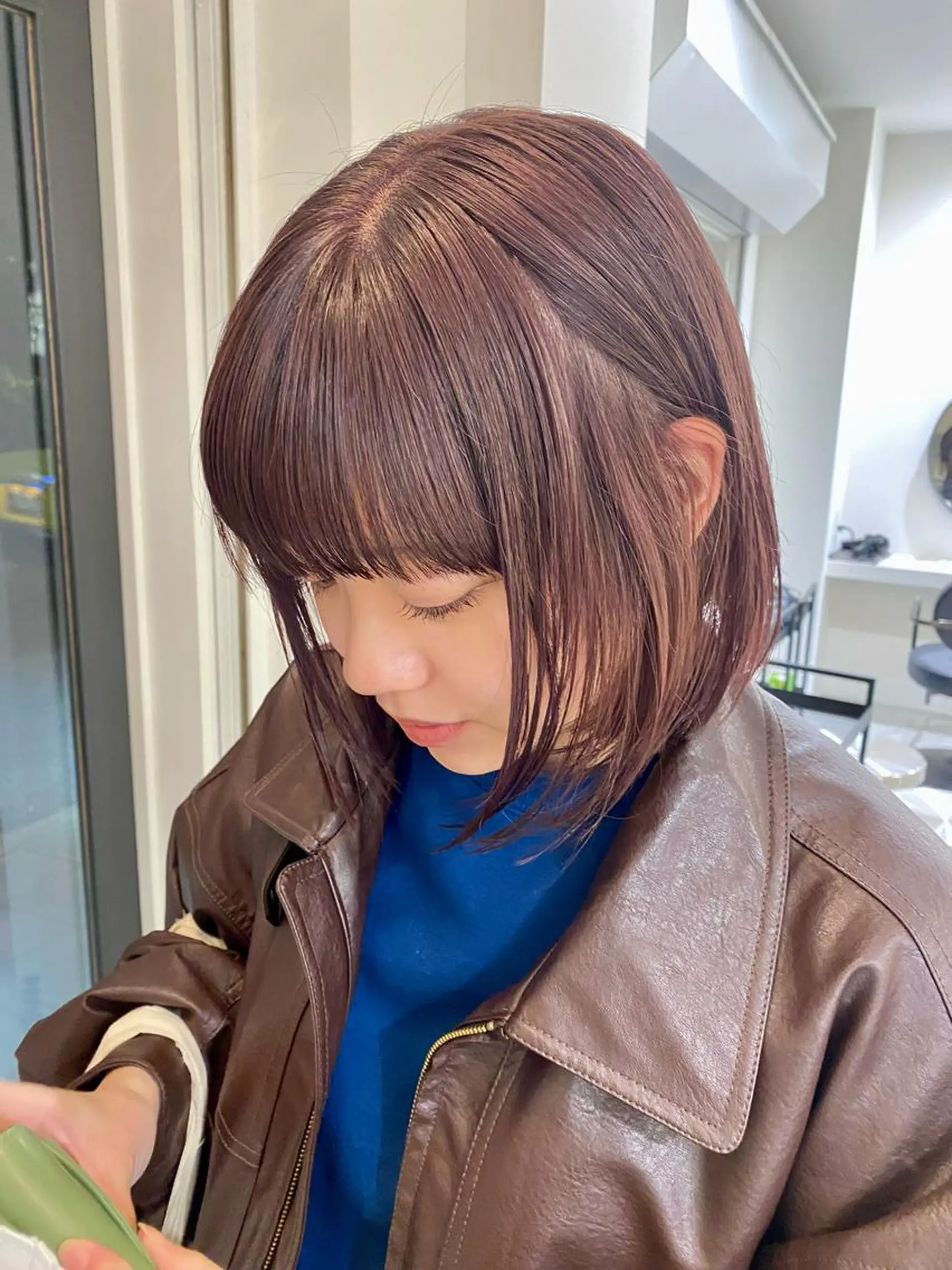 ショート カラー カット ヘアカラー natsune /レイヤーカットのヘアスタイル