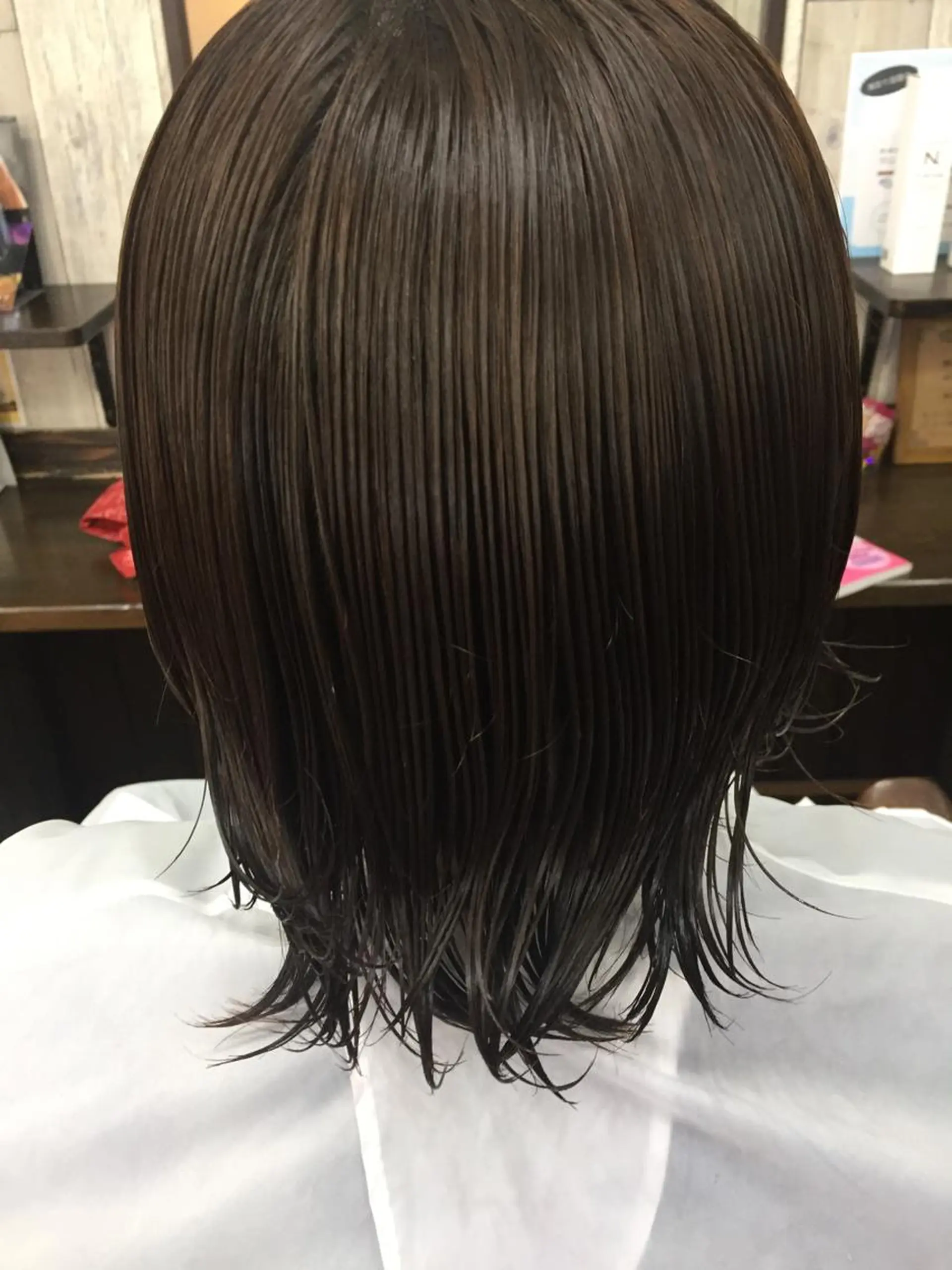 中山 ルミ子のヘアスタイル