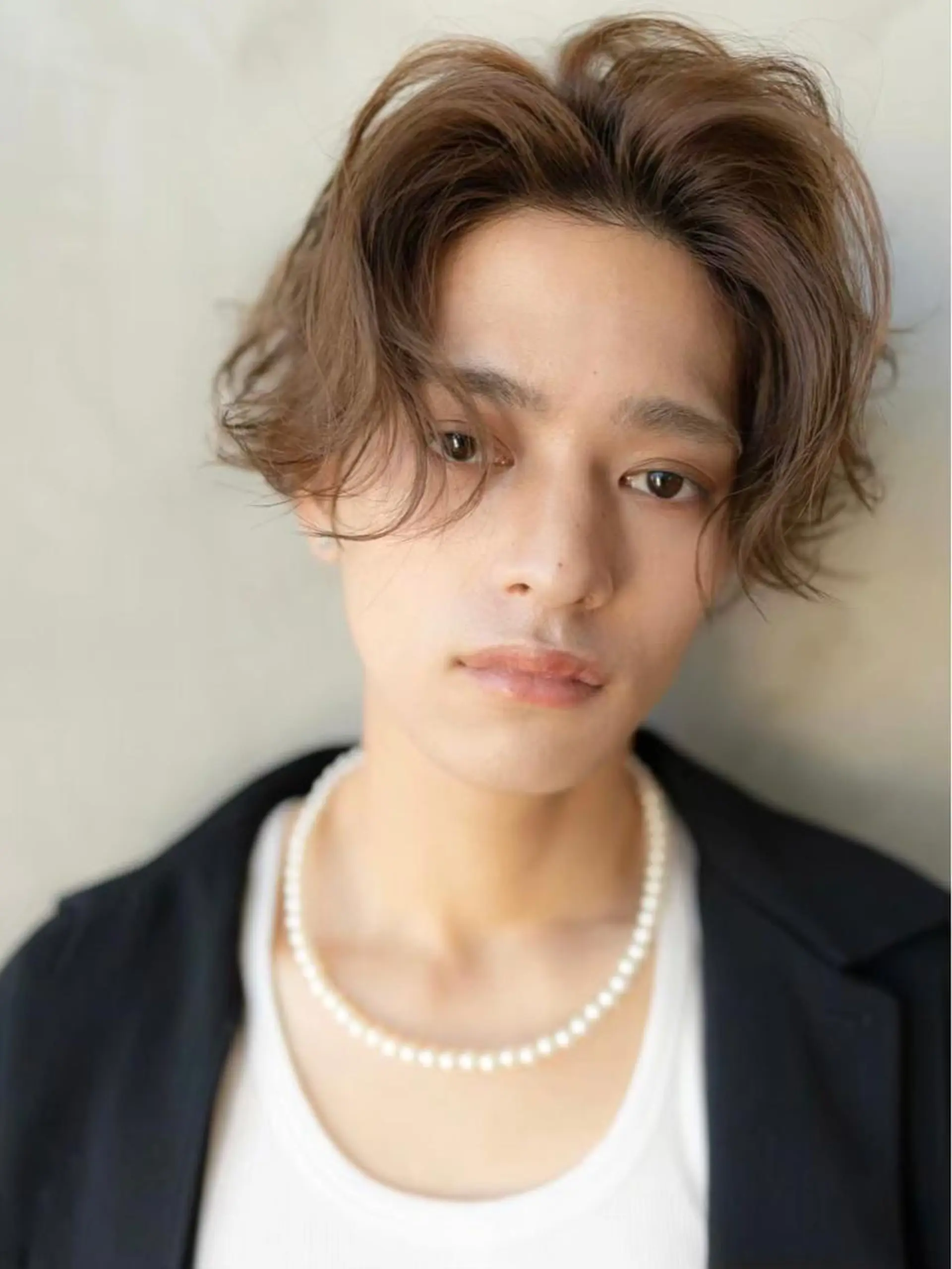 カラー パーマ メンズ SNSで大バズり‼️ 欧米風ヘア大ヒット中のヘアスタイル