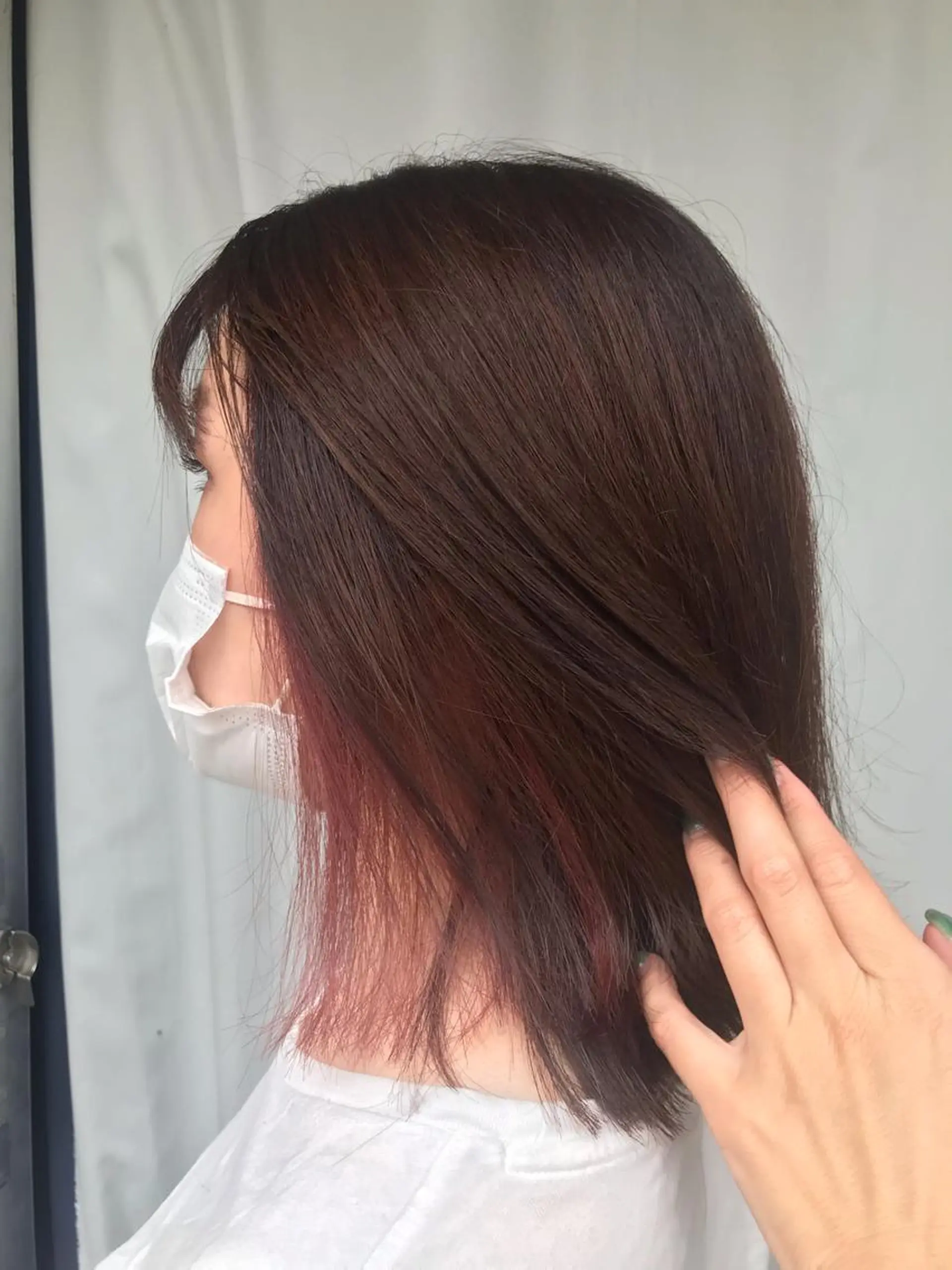 ミディアム カラー ブリーチ イヤリングカラー 【N°deseo】 Hiromi🦋のヘアスタイル