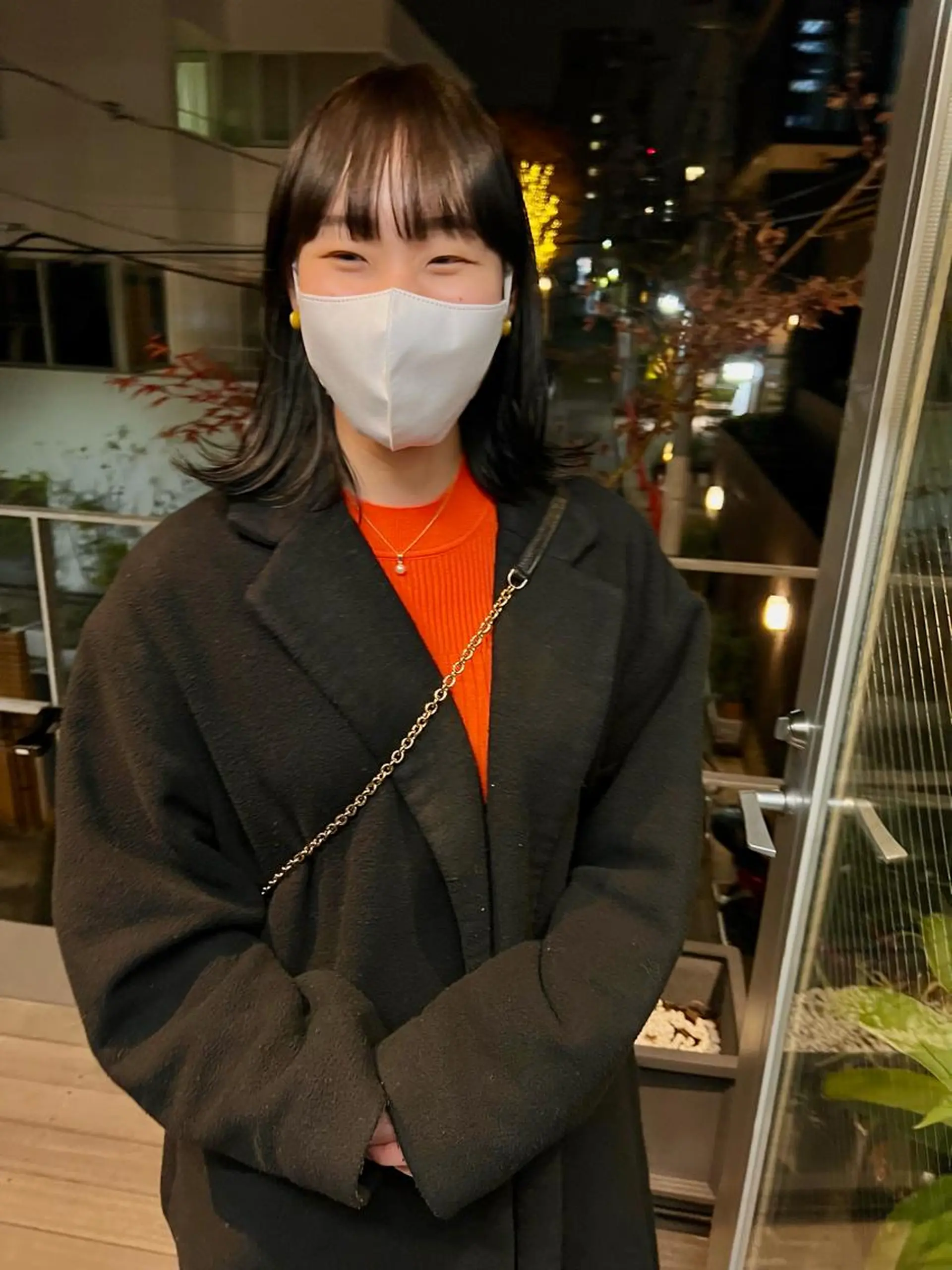 ミディアム カラー カット ヘアカラー トリートメント sakoda shunkiのヘアスタイル