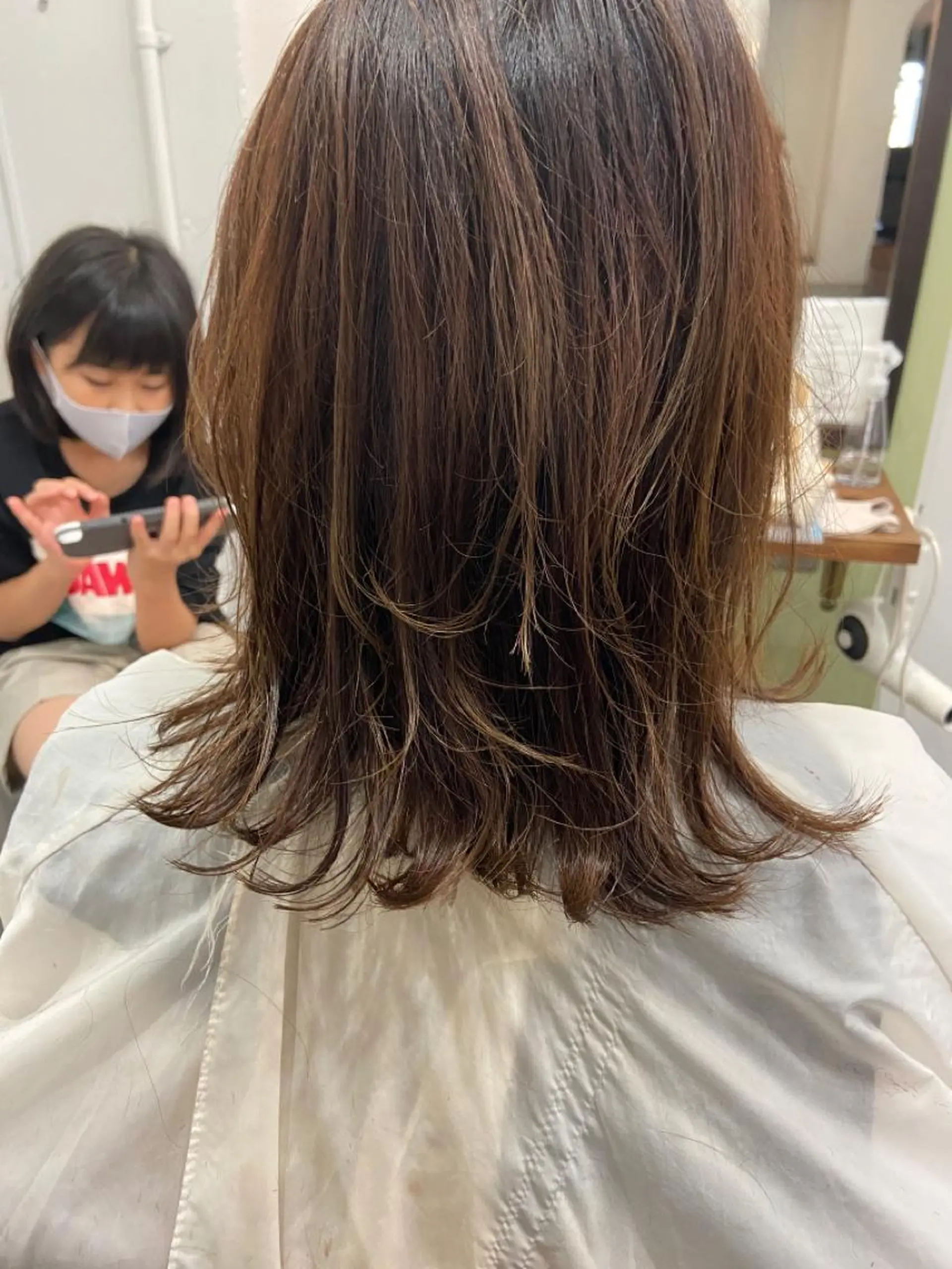 ミディアム 久木原 ゆりのヘアスタイル