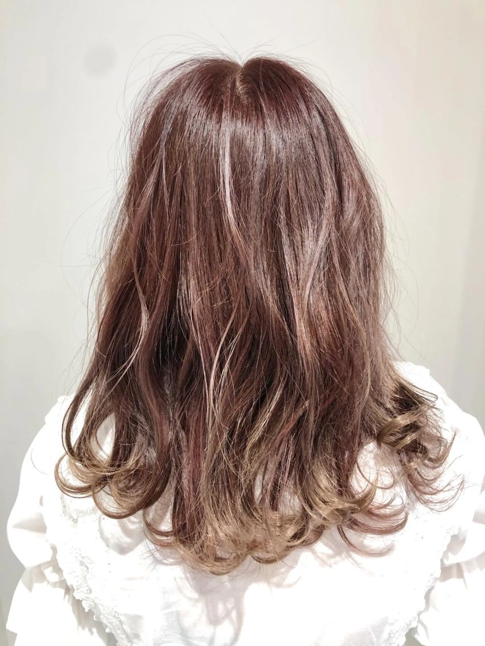 セミロング カラー 池田 雄太 ✨美髪縮毛矯正✨のヘアスタイル