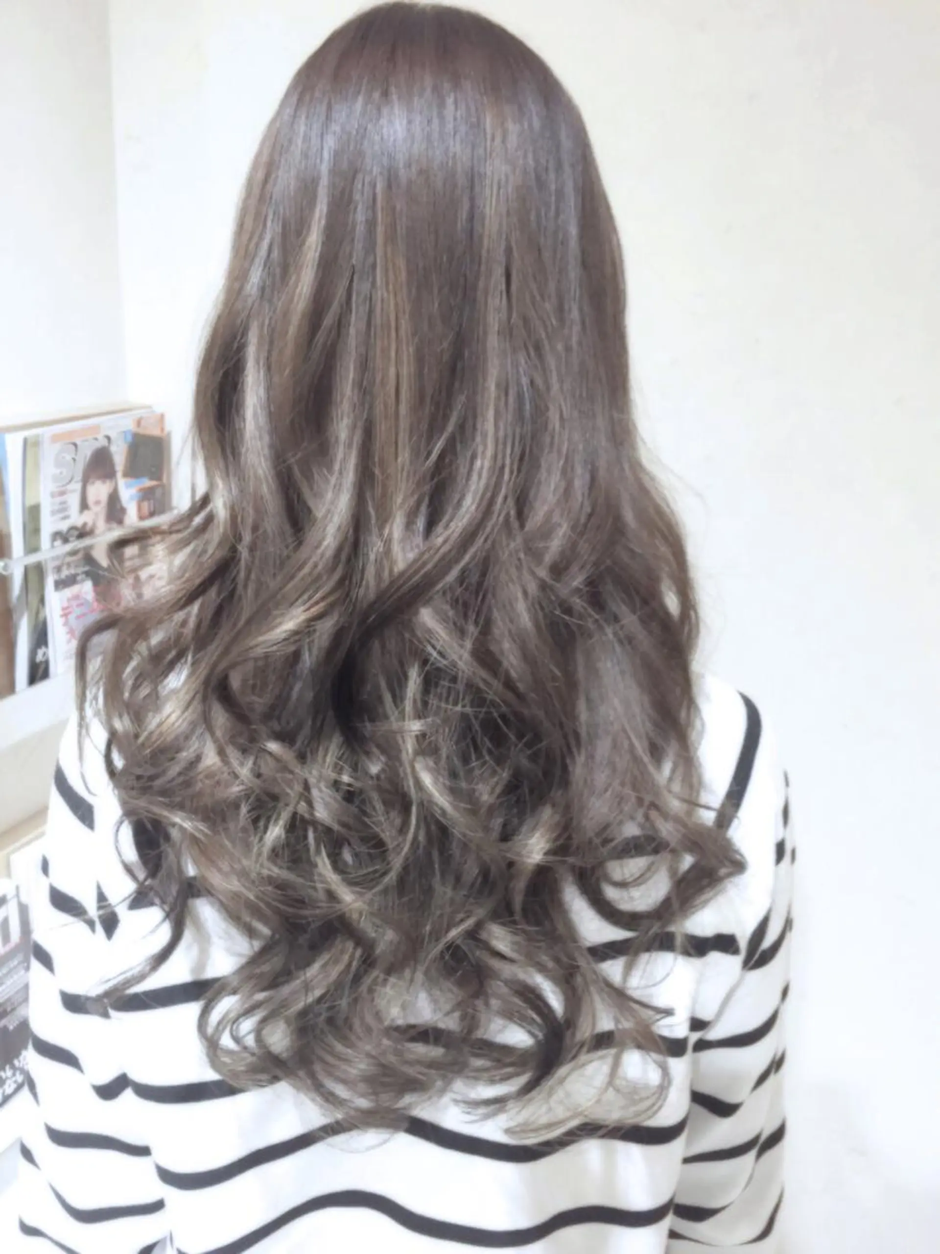 ロング カラー パーマ ヘアアレンジ メンズ キッズ ネイル マツエク・マツパ ヘアカラー バレイヤージュ/ 髪質改善/渡邉悟🌱のヘアスタイル