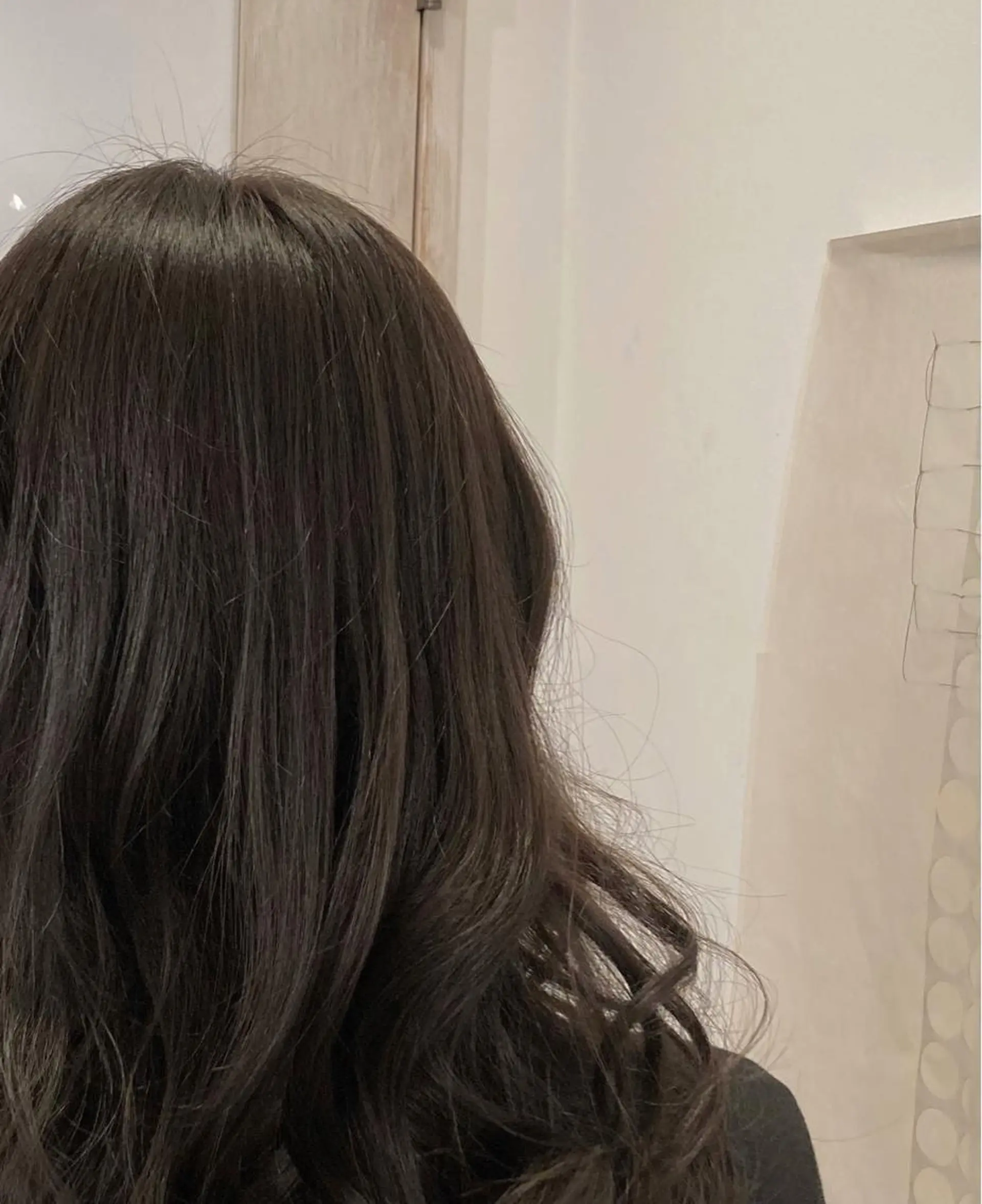 セミロング カラー アッシュ ブルーカラー ブルーアッシュ vahan✂︎ 小林未果🕊のヘアスタイル