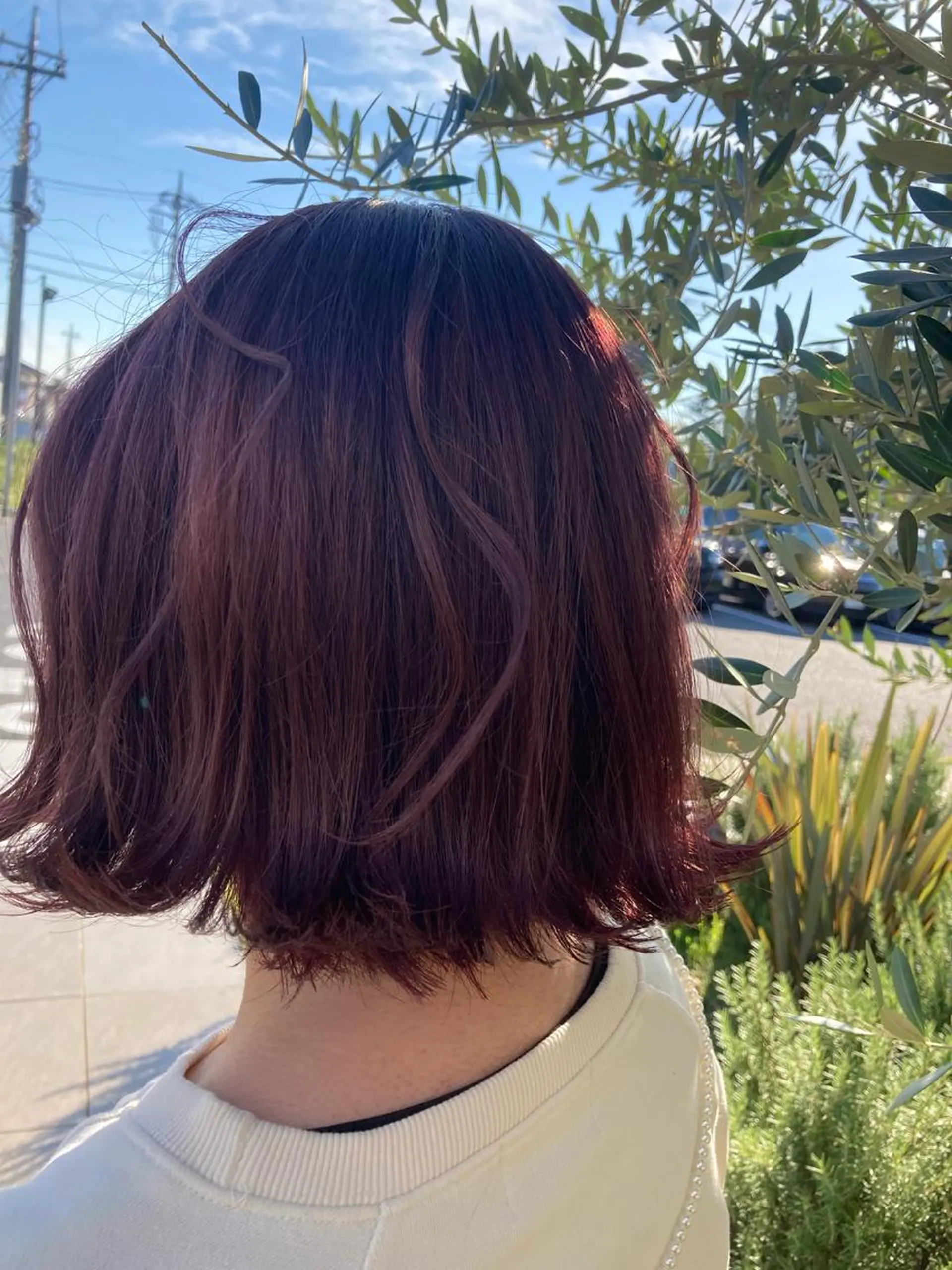 カラー ピンクカラー NAGONSTYLE 高塩知輝のヘアスタイル