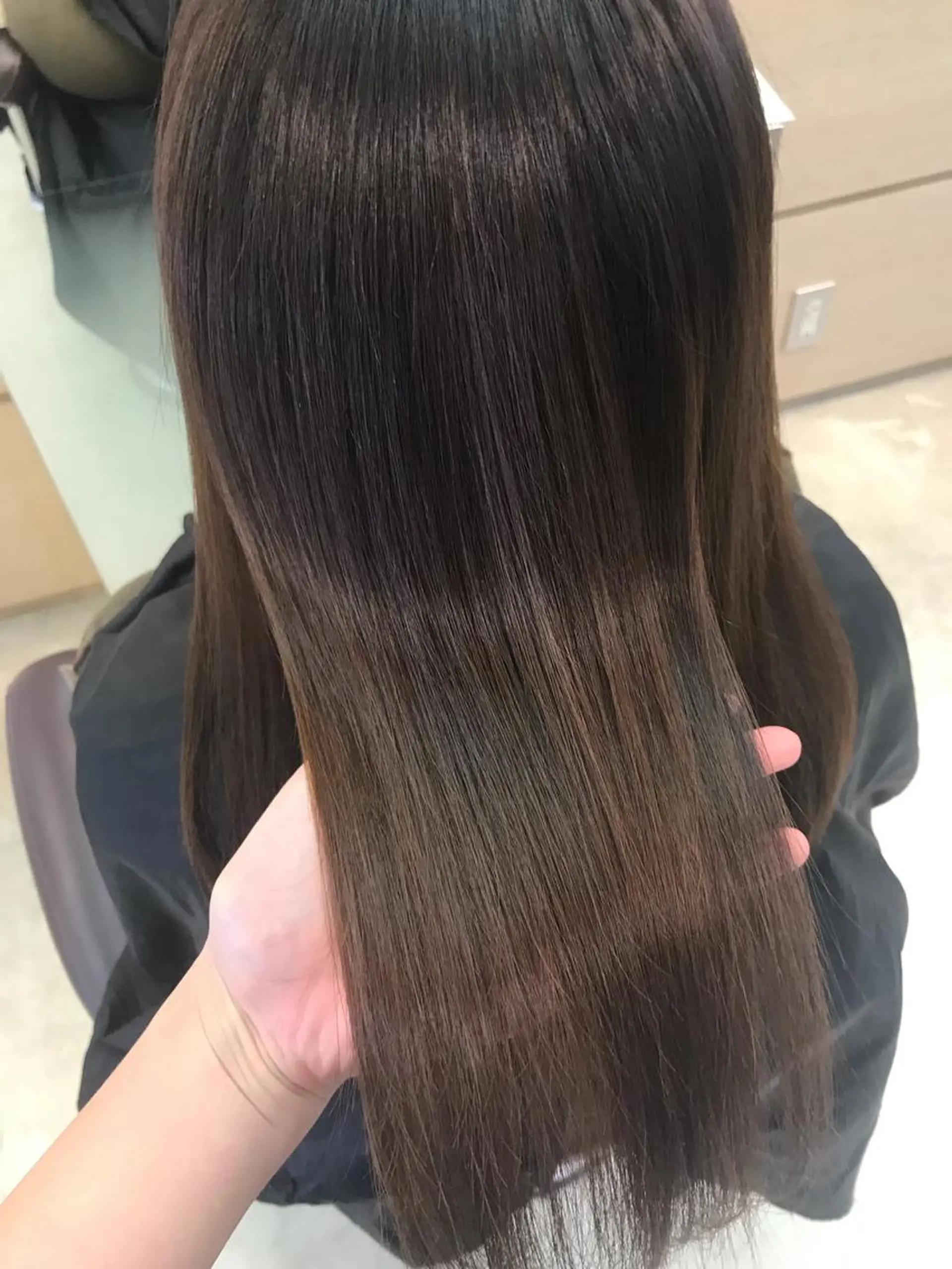 ロング 髪質改善 トリートメント 酸熱トリートメント 顔まわり🤍小顔 カット🤍みさきのヘアスタイル