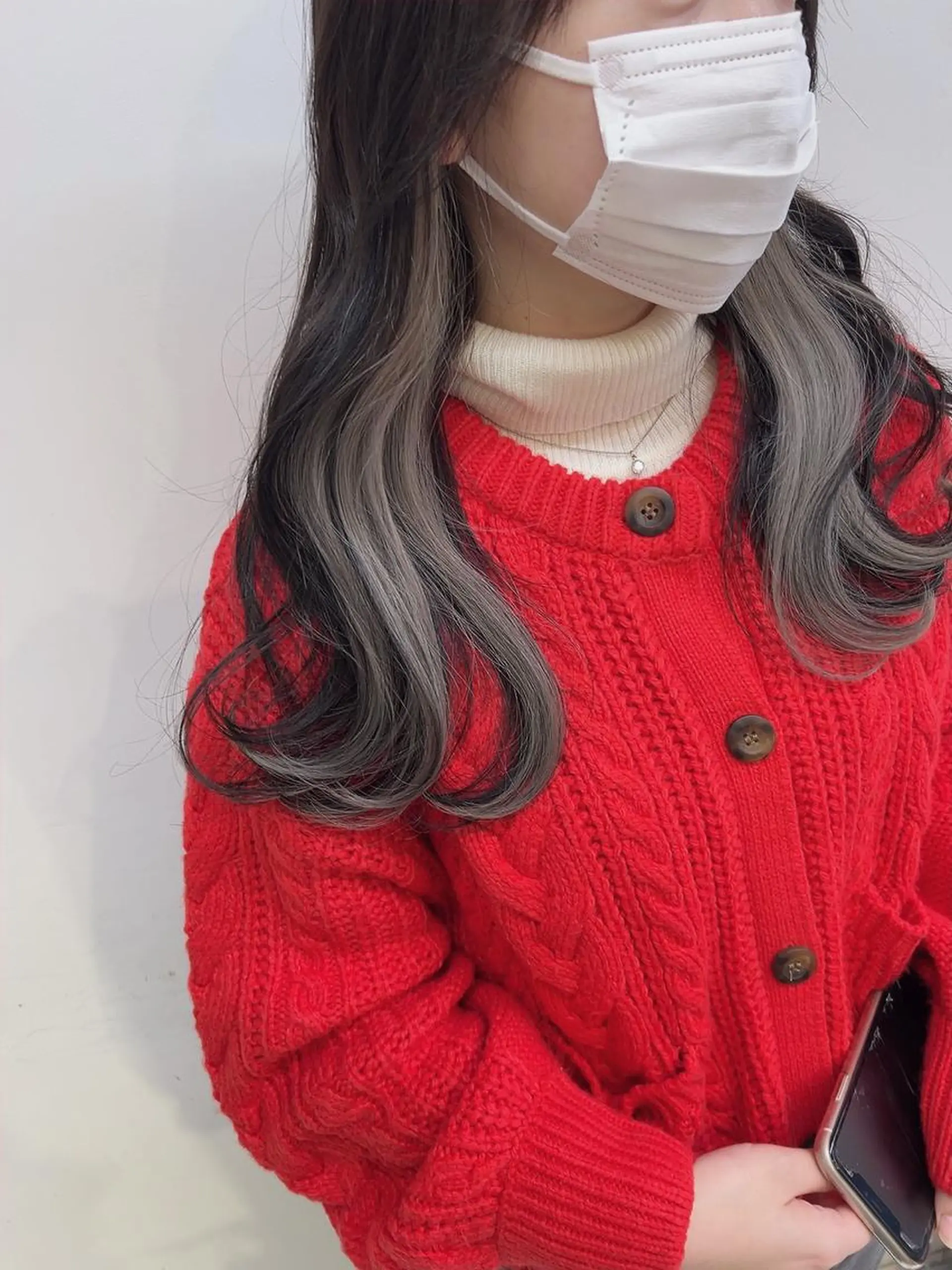 ロング カラー ヘアカラー トリートメント ヘッドスパ ヘアセット 🥞ベージュ系カラー 【すずきりほ】🥞のヘアスタイル