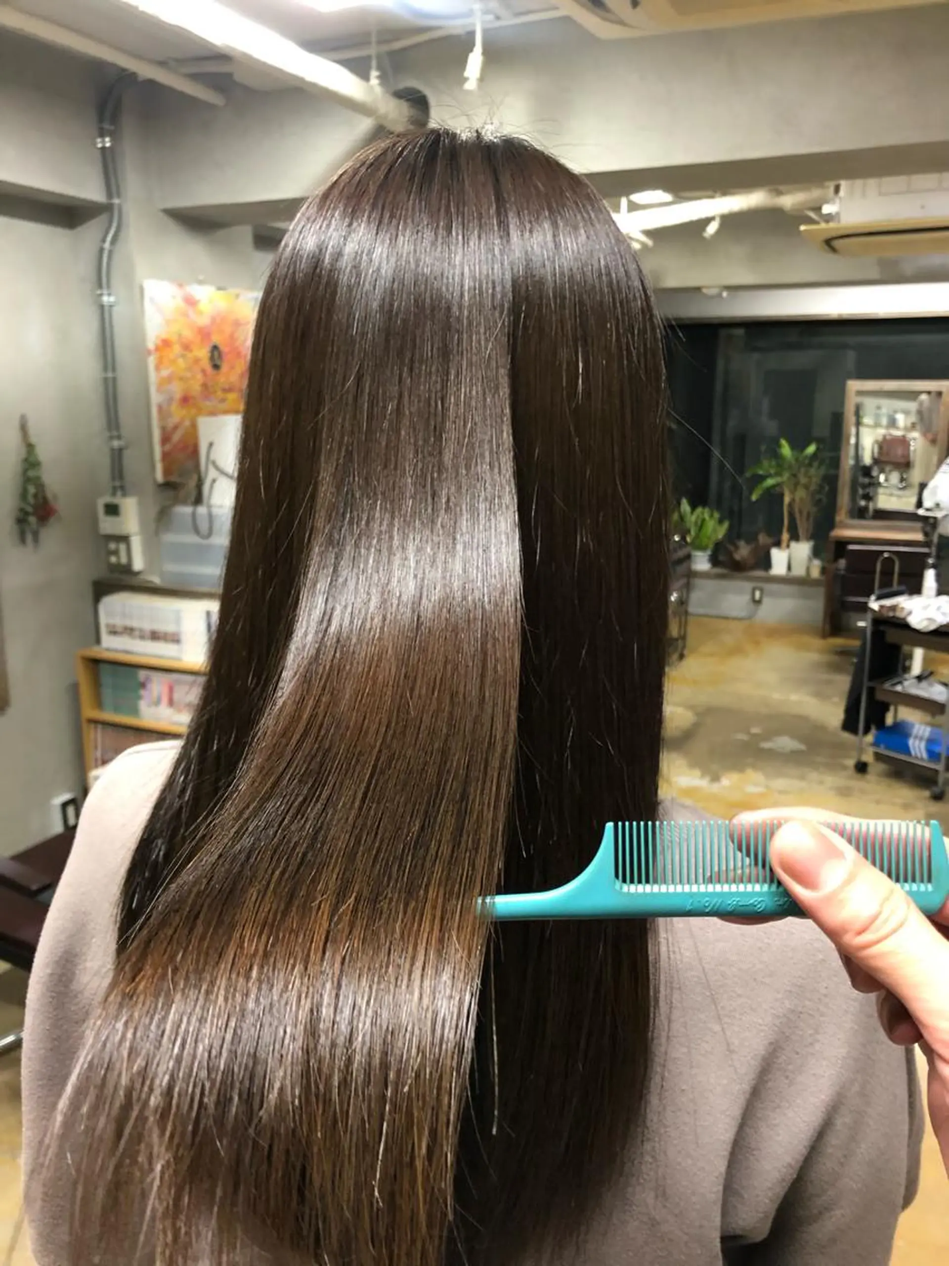 ロング カット ヘアカラー トリートメント ヘッドスパ 当日予約⭕️ keng.のヘアスタイル