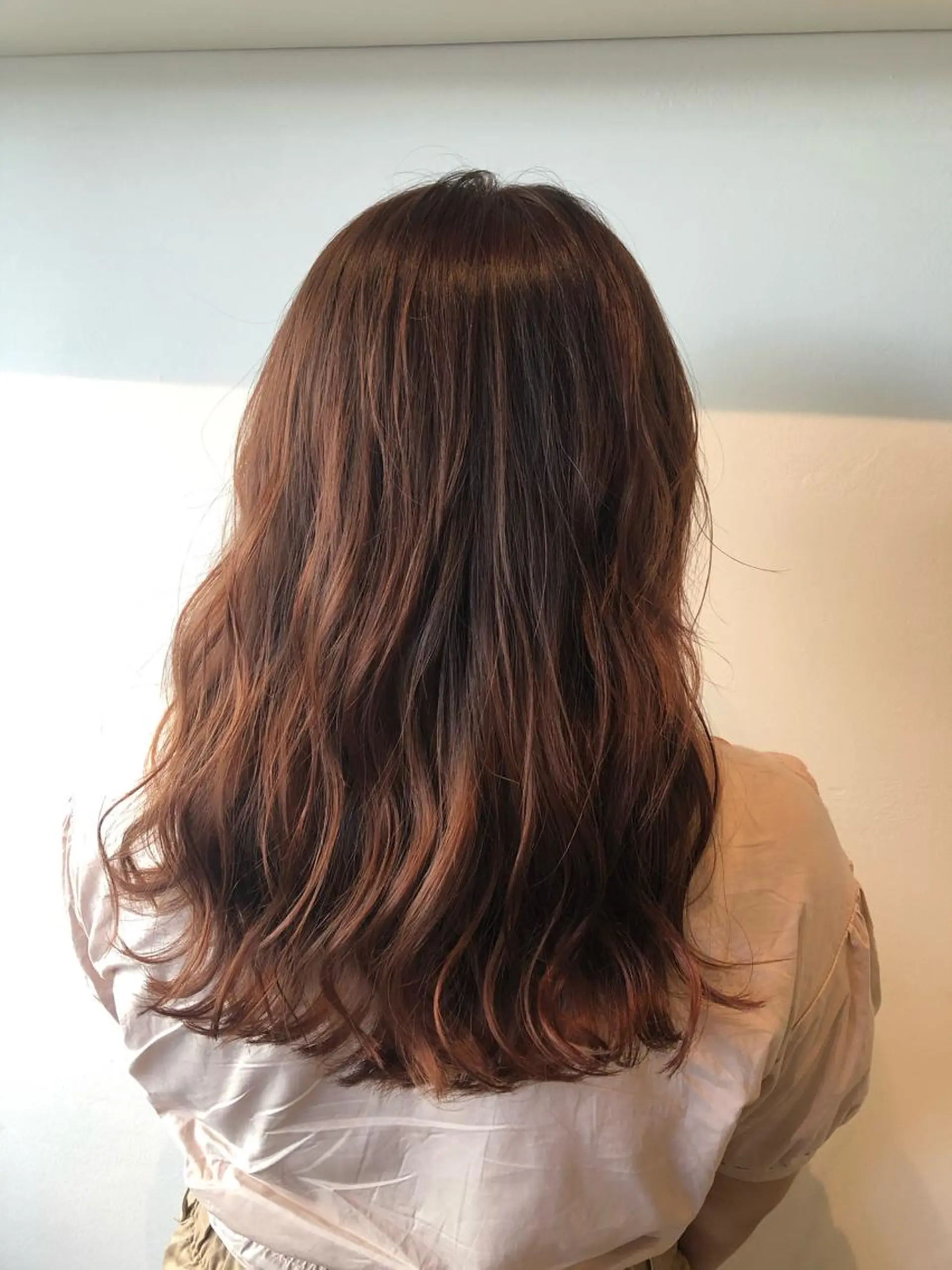 ミディアム カラー ピンクカラー 💐パーソナルカラー /市橋加菜💐のヘアスタイル