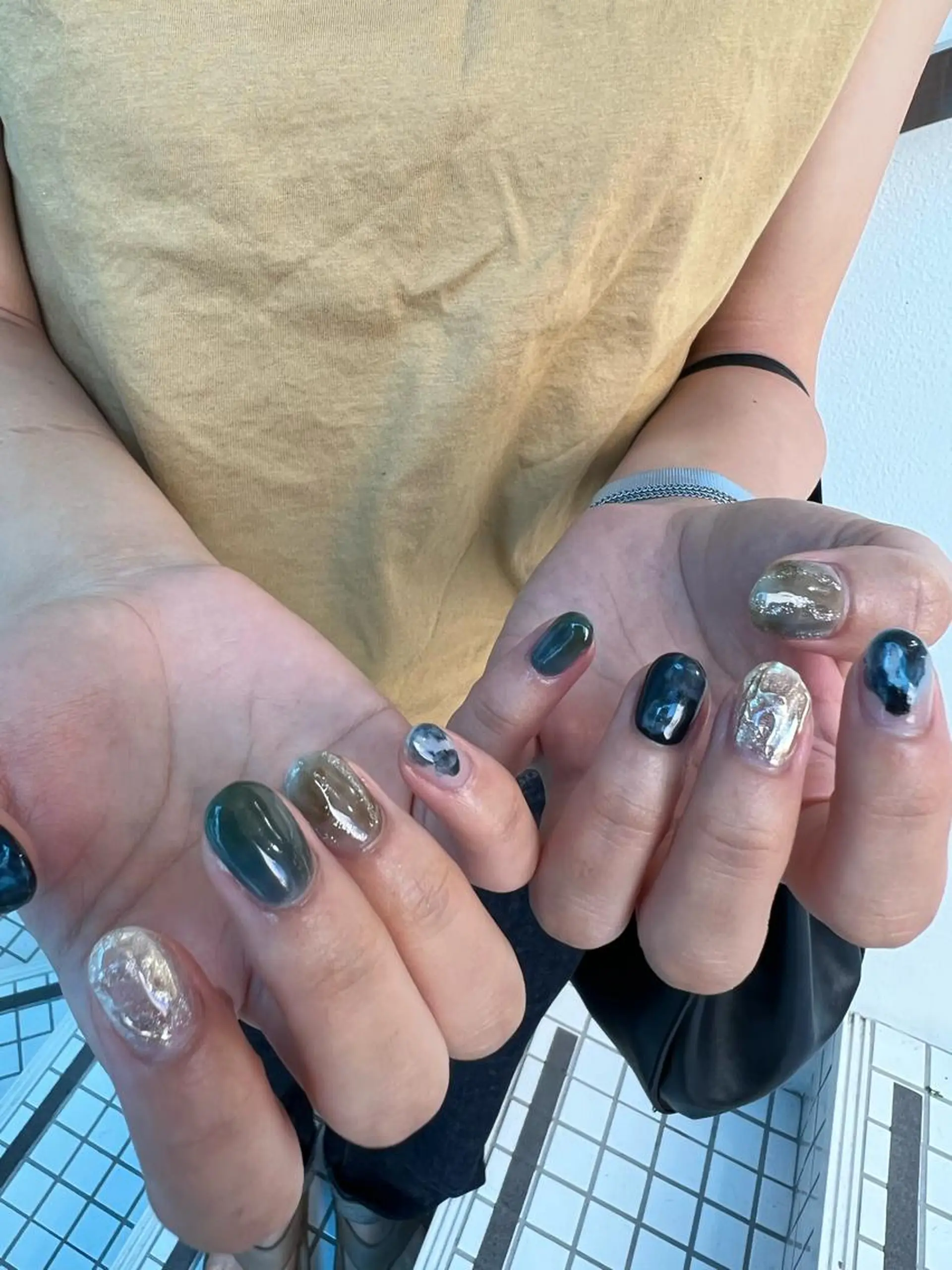 ネイル 【韓国ヘア・ネイル】 HINATA🍒のネイルデザイン