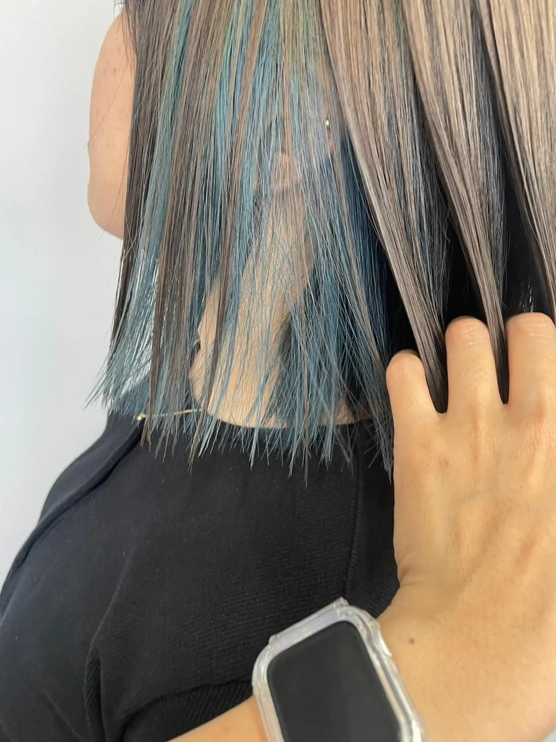 ミディアム カラー バレイヤージュ ブリーチ ケアブリーチ ダブルカラー イヤリングカラー カット ヘアカラー N° aria 三軒茶屋のその他イメージ