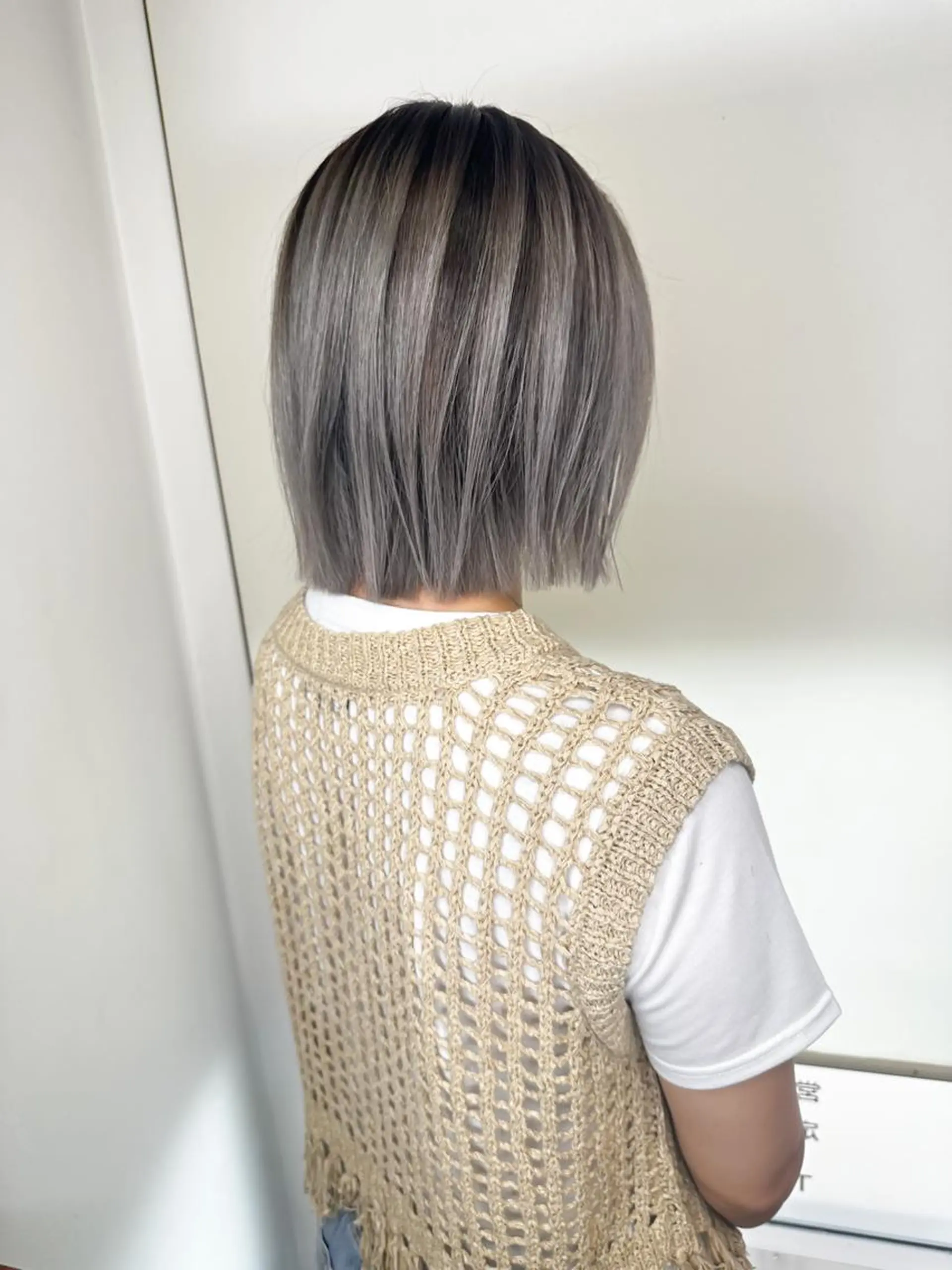 ショート カラー カット ヘアカラー トリートメント peg.hair所属・ブリーチカラー🫧 森　凪沙のヘアスタイル