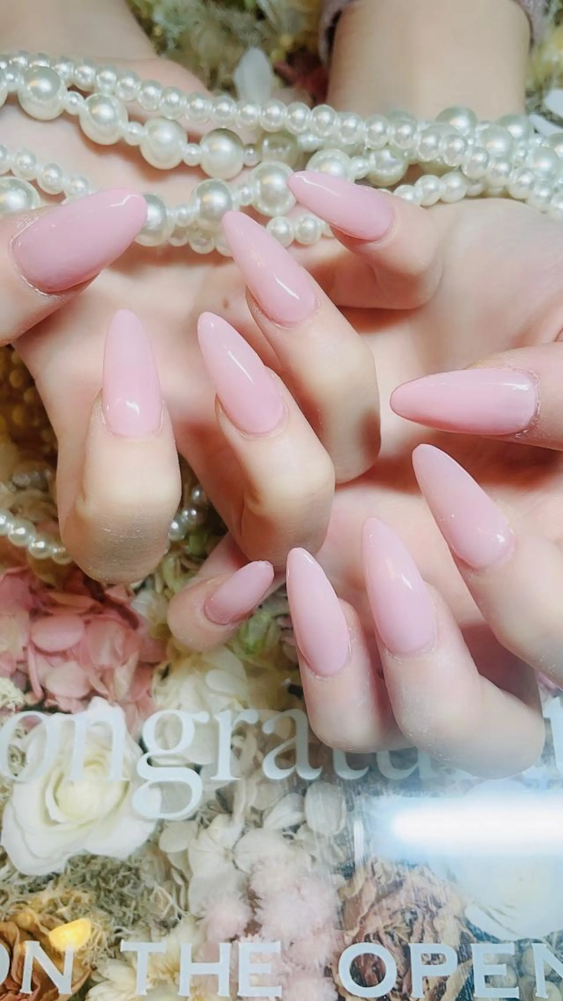 ネイル ワンカラーネイル スカルプネイル ハンドネイル fleur nailのネイルデザイン