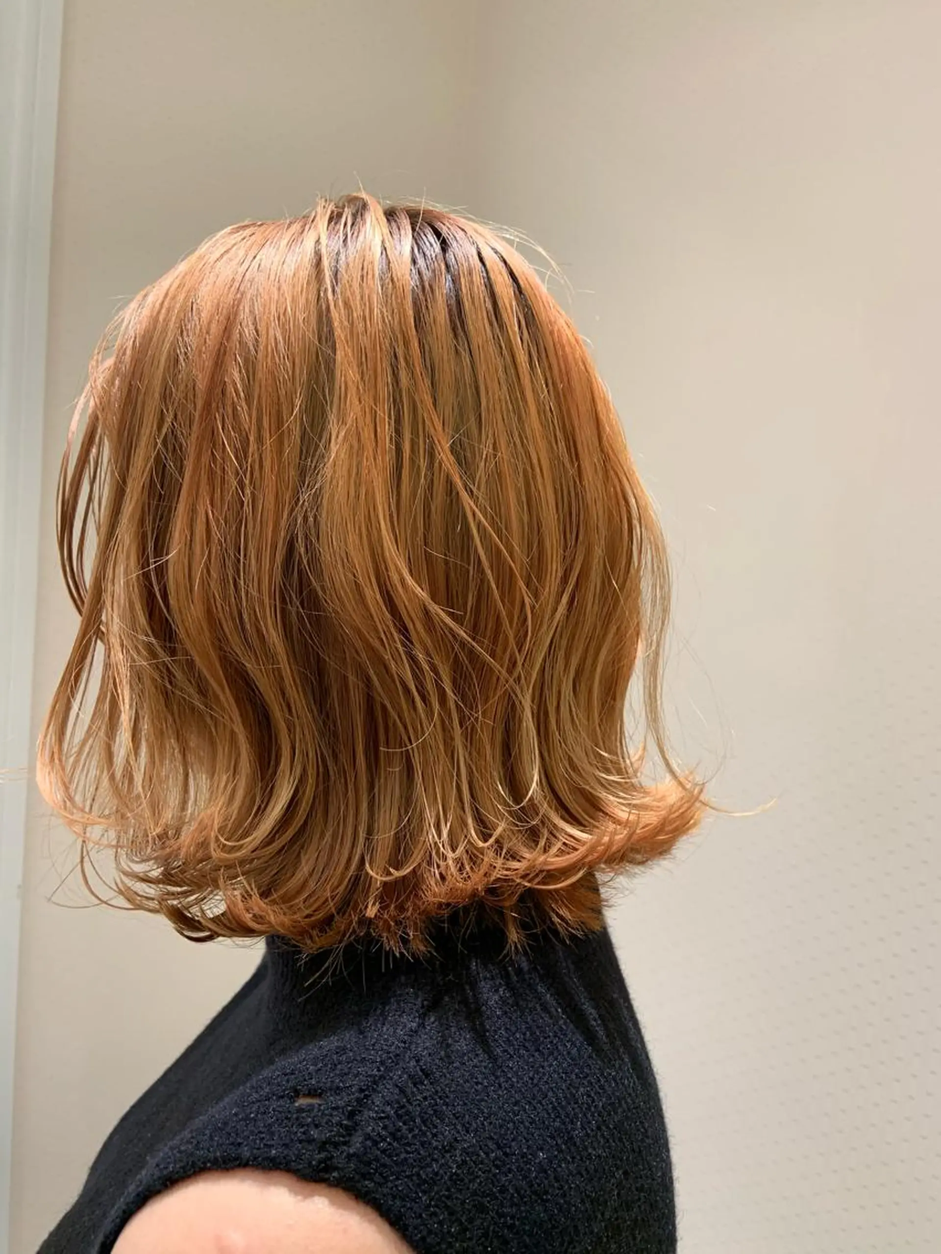 ミディアム ボブ 外ハネヘア ⭐️💛骨格を診断 髪質改善◎RIKIのヘアスタイル