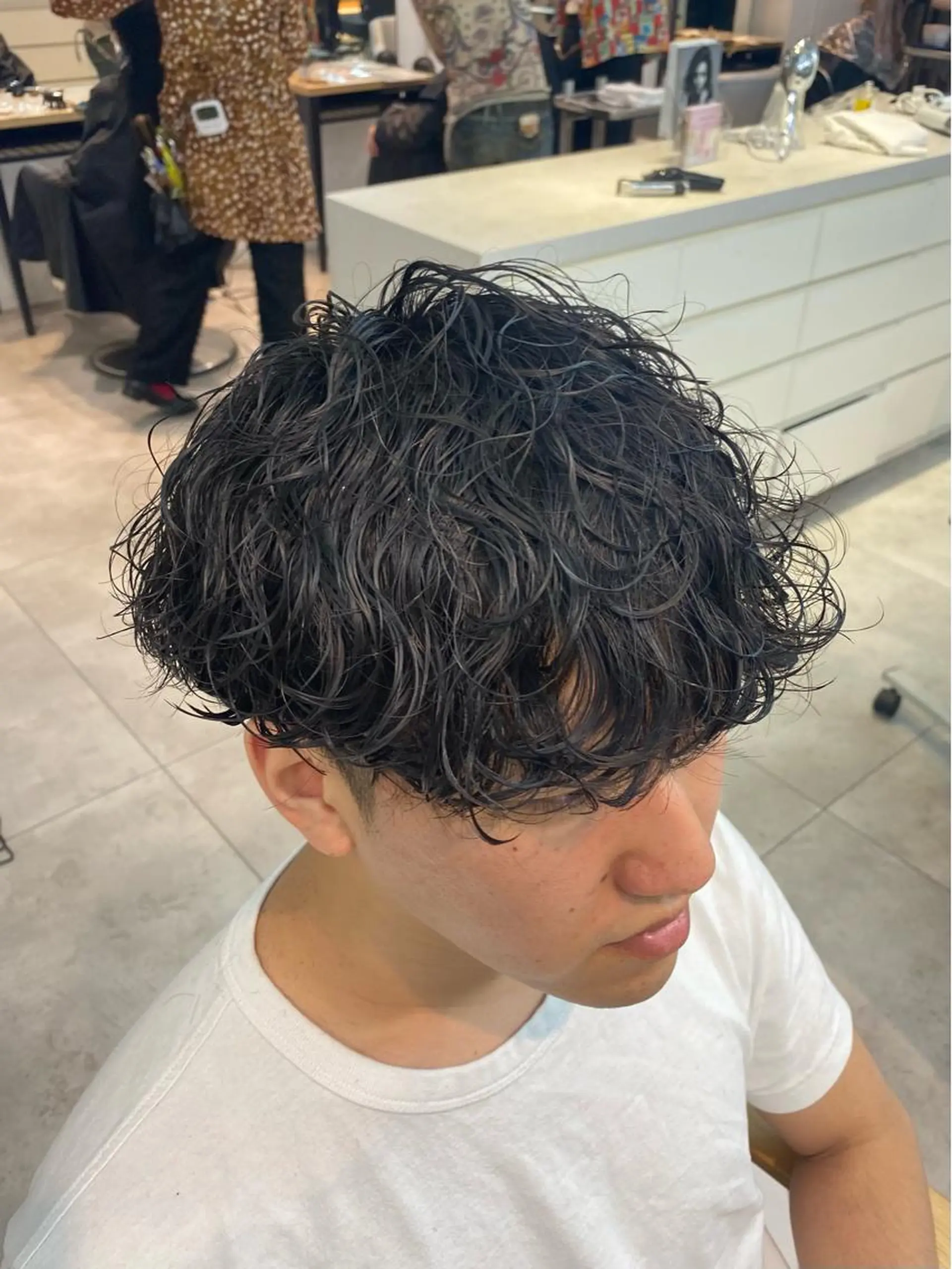 パーマ メンズ 新宿【メンズパーマ】 塩澤太一のヘアスタイル