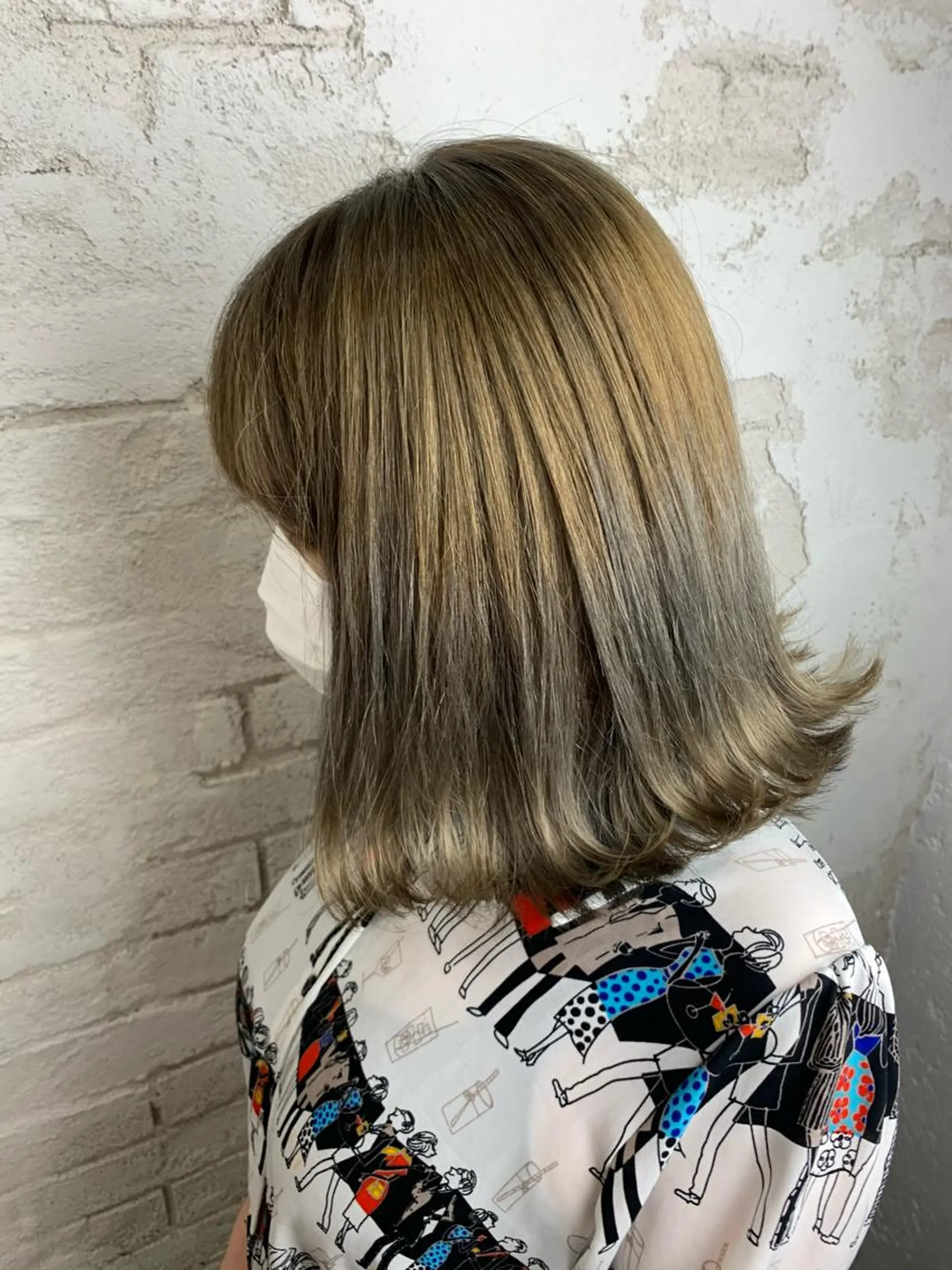 セミロング パーマ 🎀モテ髪ﾐﾙｸﾃｨ ｰ🎀yasunaのヘアスタイル