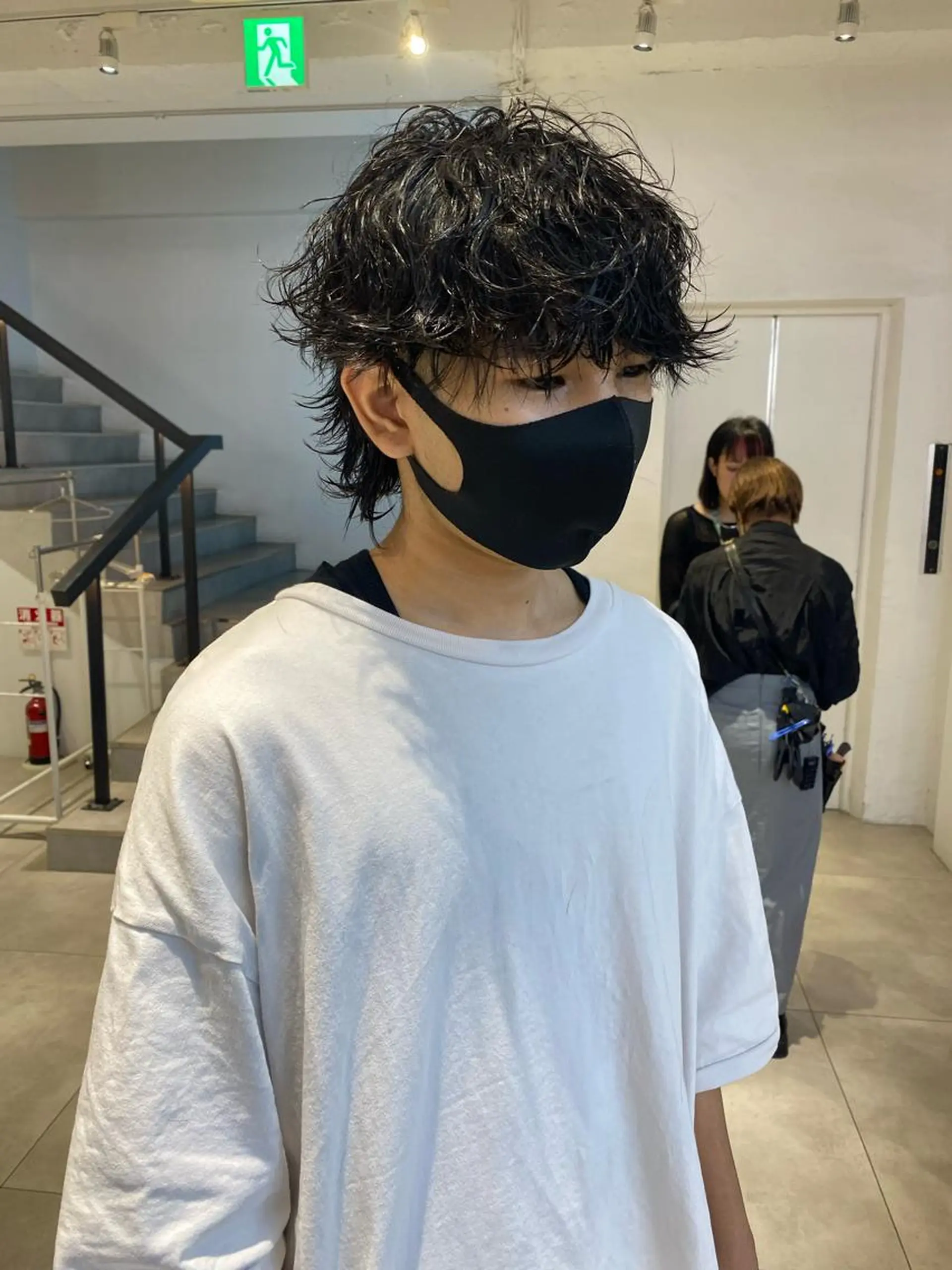 パーマ メンズ 新宿【メンズパーマ】 塩澤太一のヘアスタイル