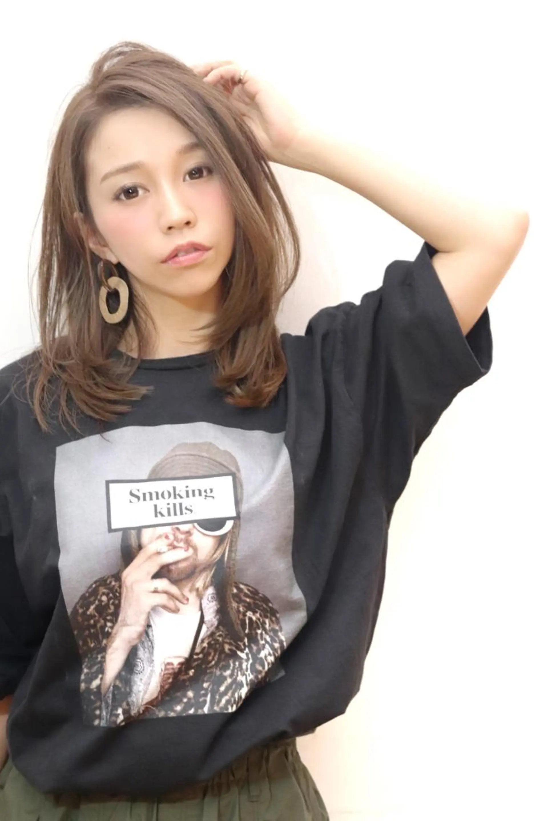 ミディアム カラー 🤲ヘッドスパ🤲 たにぐちあつし🤲のヘアスタイル