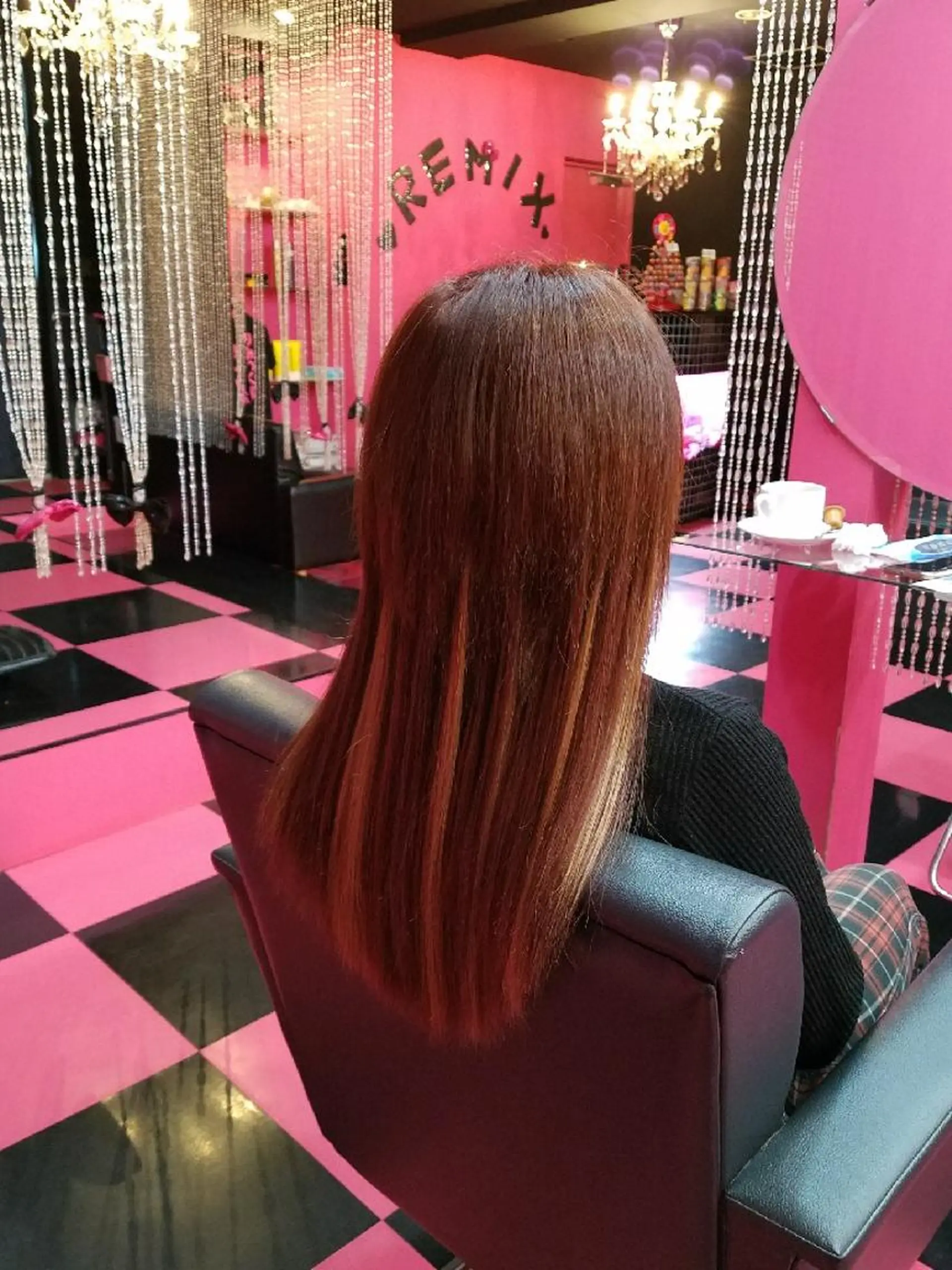 ロング カラー ブリーチ ダブルカラー エクステ REMIX　by　  Love　hairのヘアスタイル