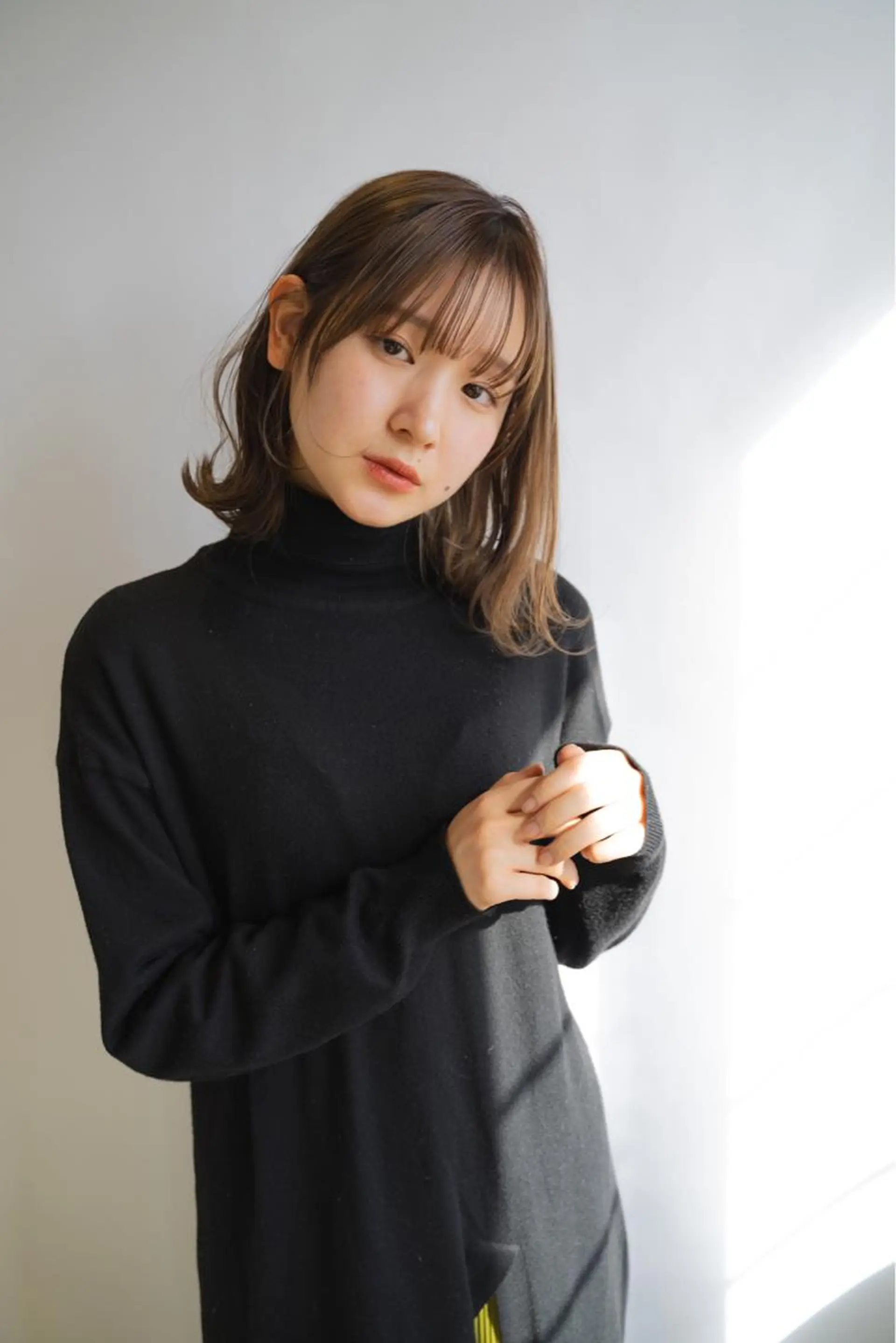 ミディアム 似合わせカット✂️ 稲垣亮平のヘアスタイル